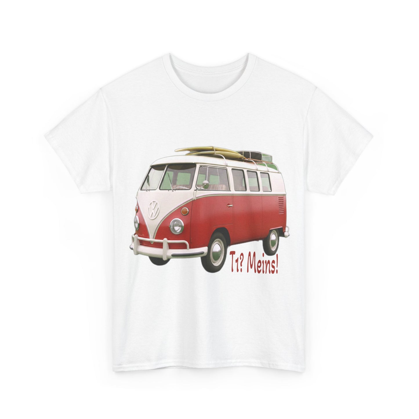 VW Bulli T1 rot - T-Shirt
