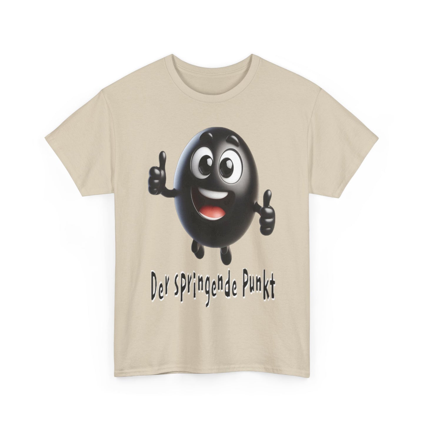 Springende Punkt (schwarz) - T-Shirt