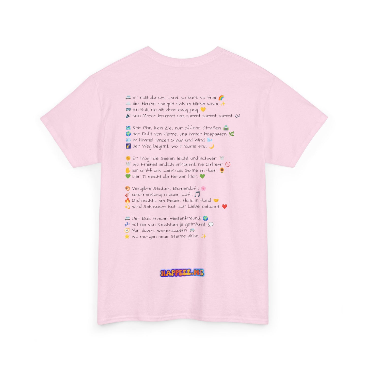 VW Bulli T1 rot - T-Shirt