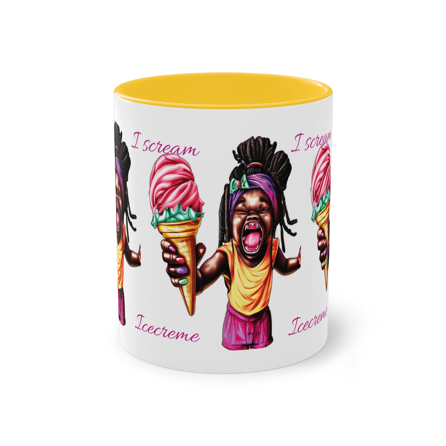 I scream Icecreme - Keramiktasse