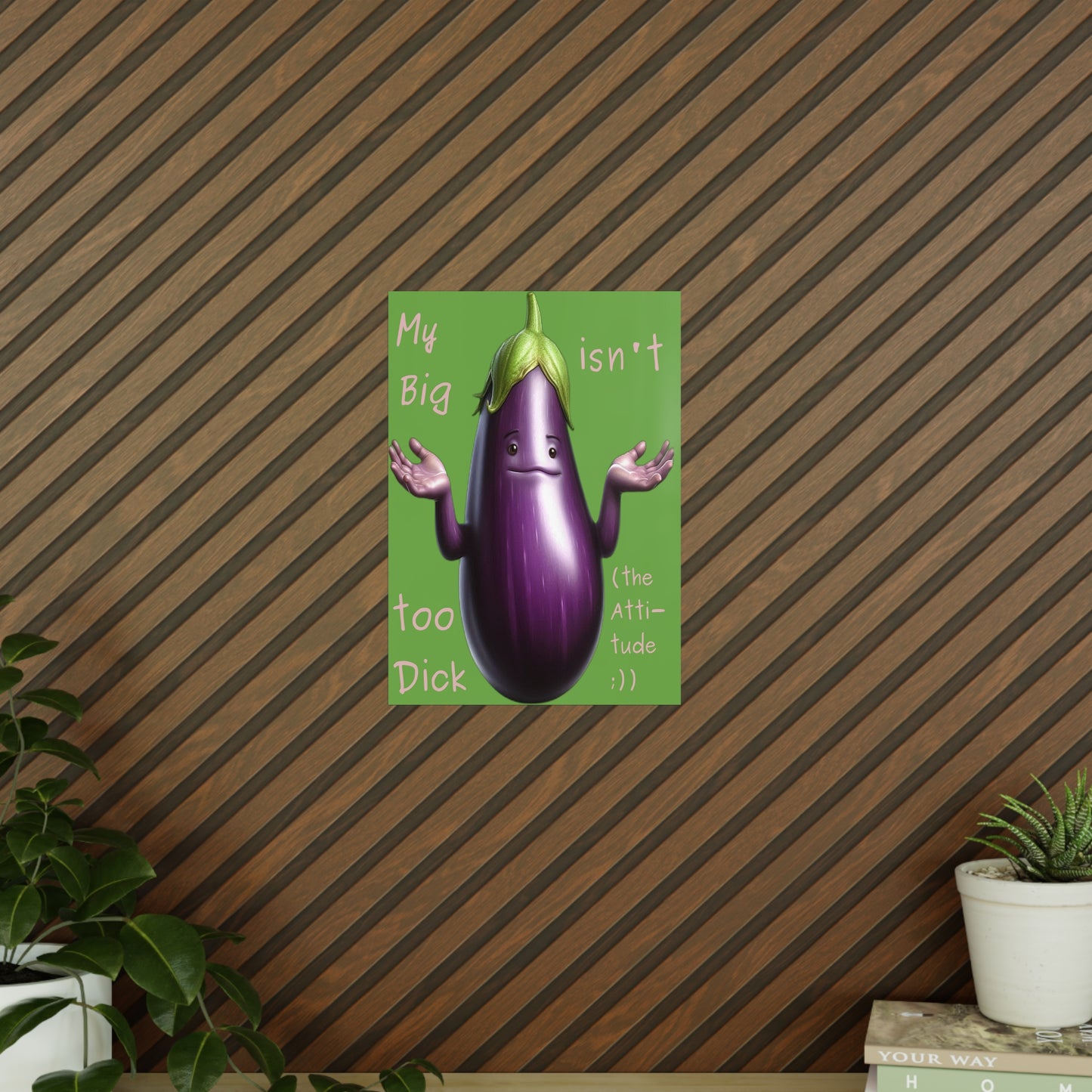 Big Dick without attitude - Portrait Poster