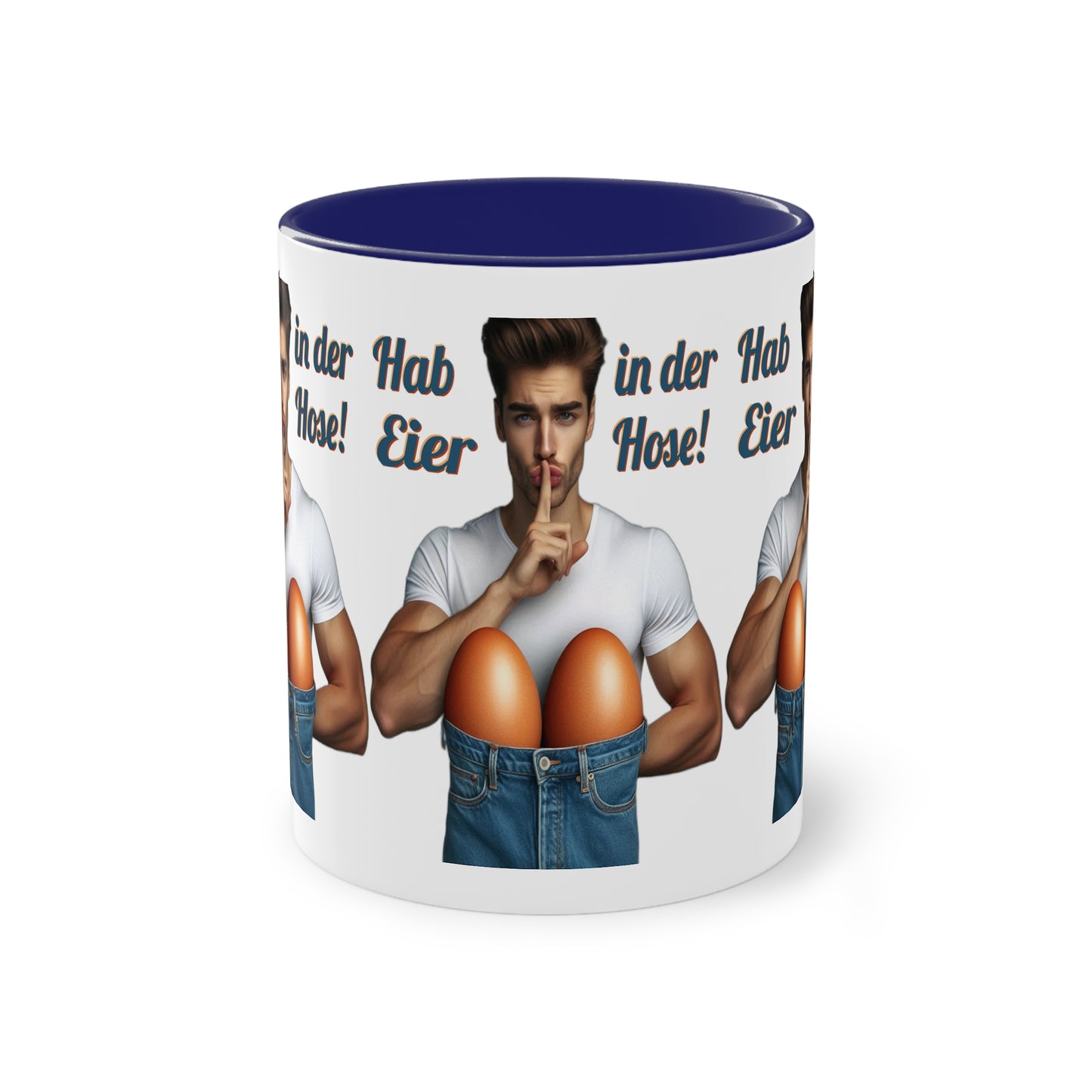 Eier Hose Mann - Tasse