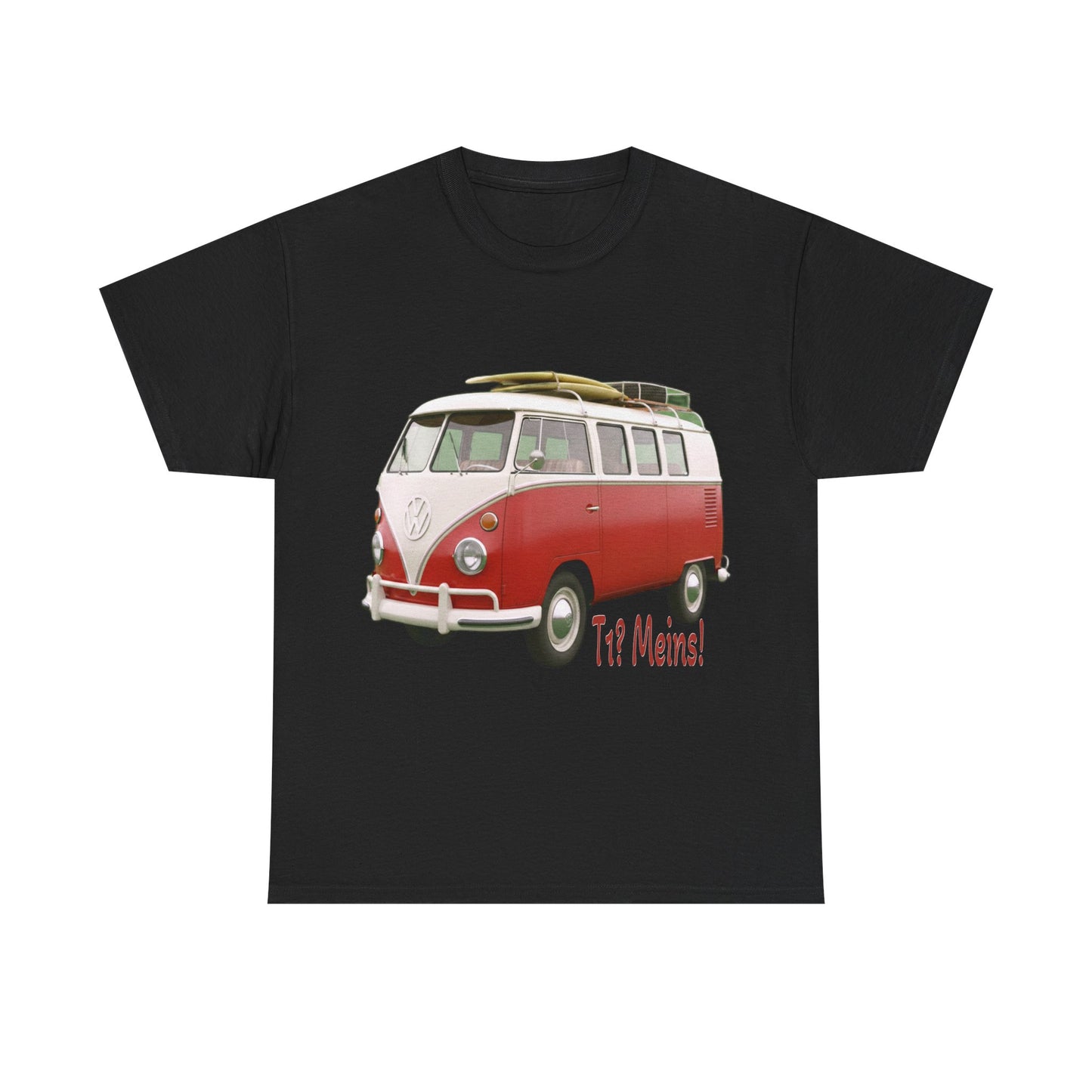 VW Bulli T1 rot - T-Shirt