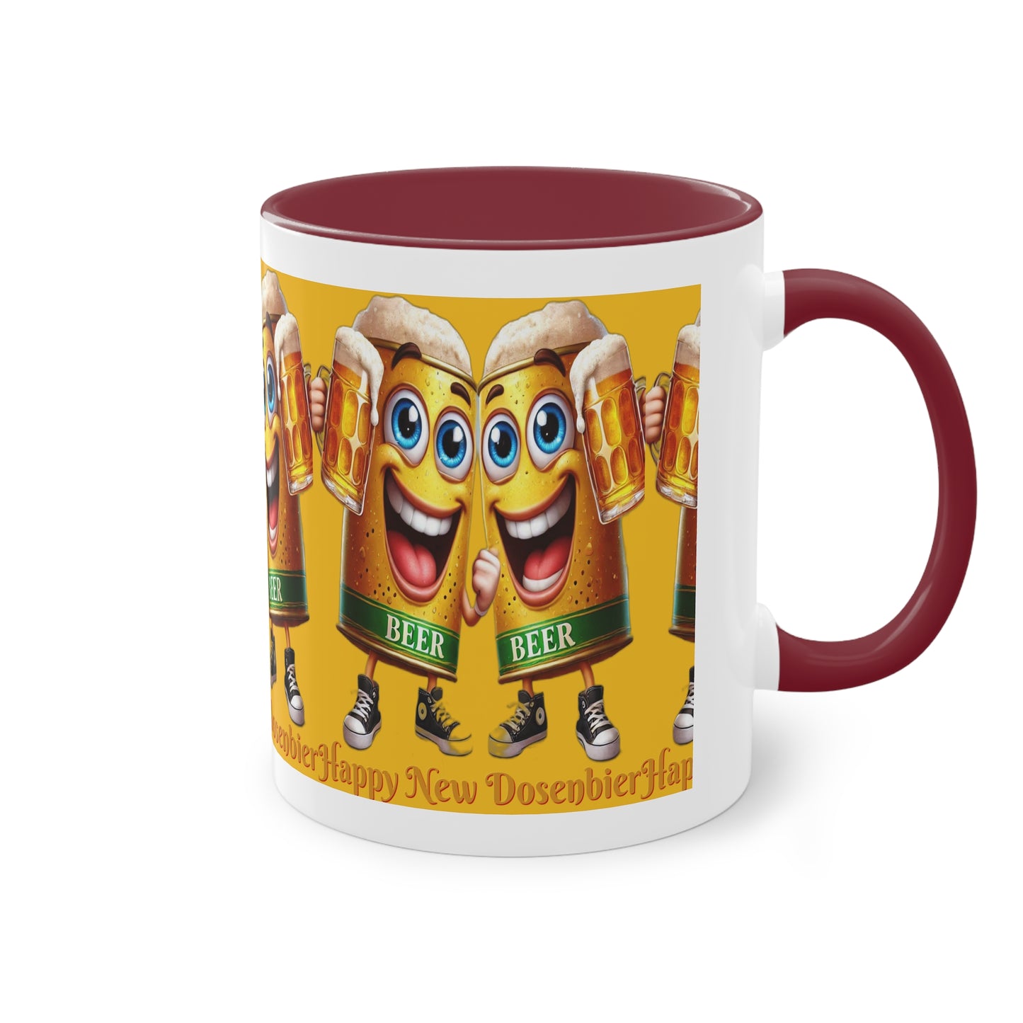 Happy New (Dosen-) Bier - Tasse