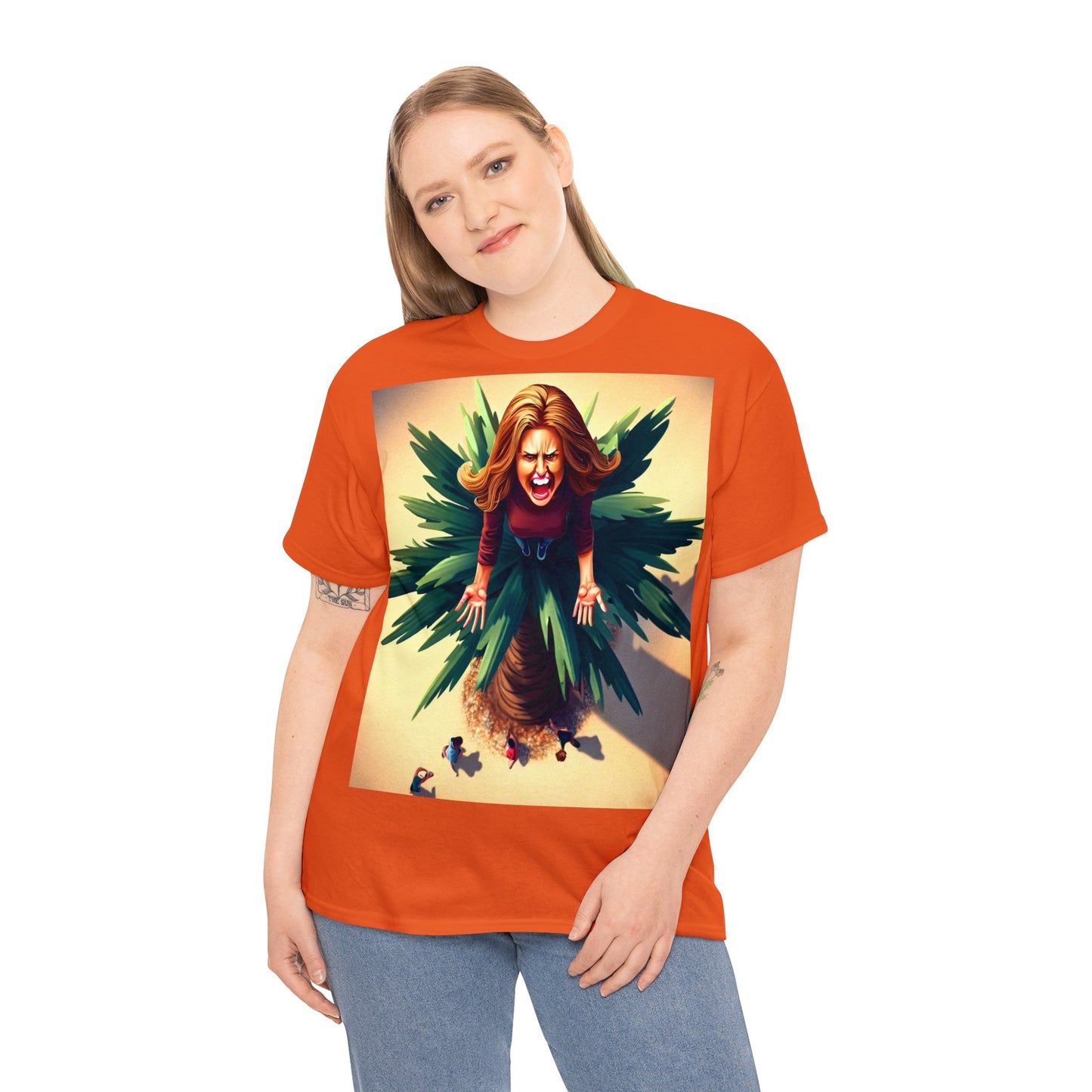 Auf Palme (Frau) - T-Shirt (Unisex)