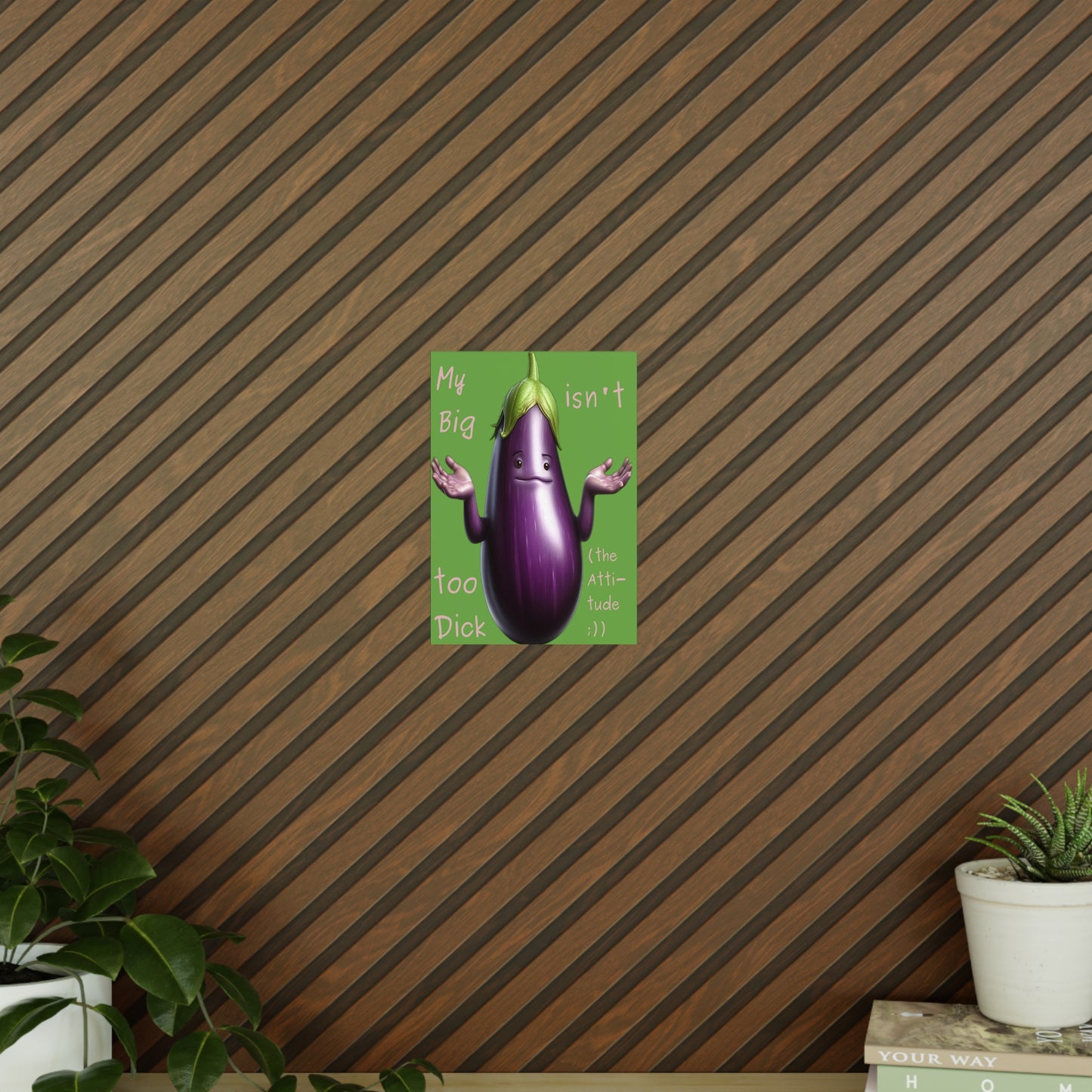 Big Dick without attitude - Portrait Poster