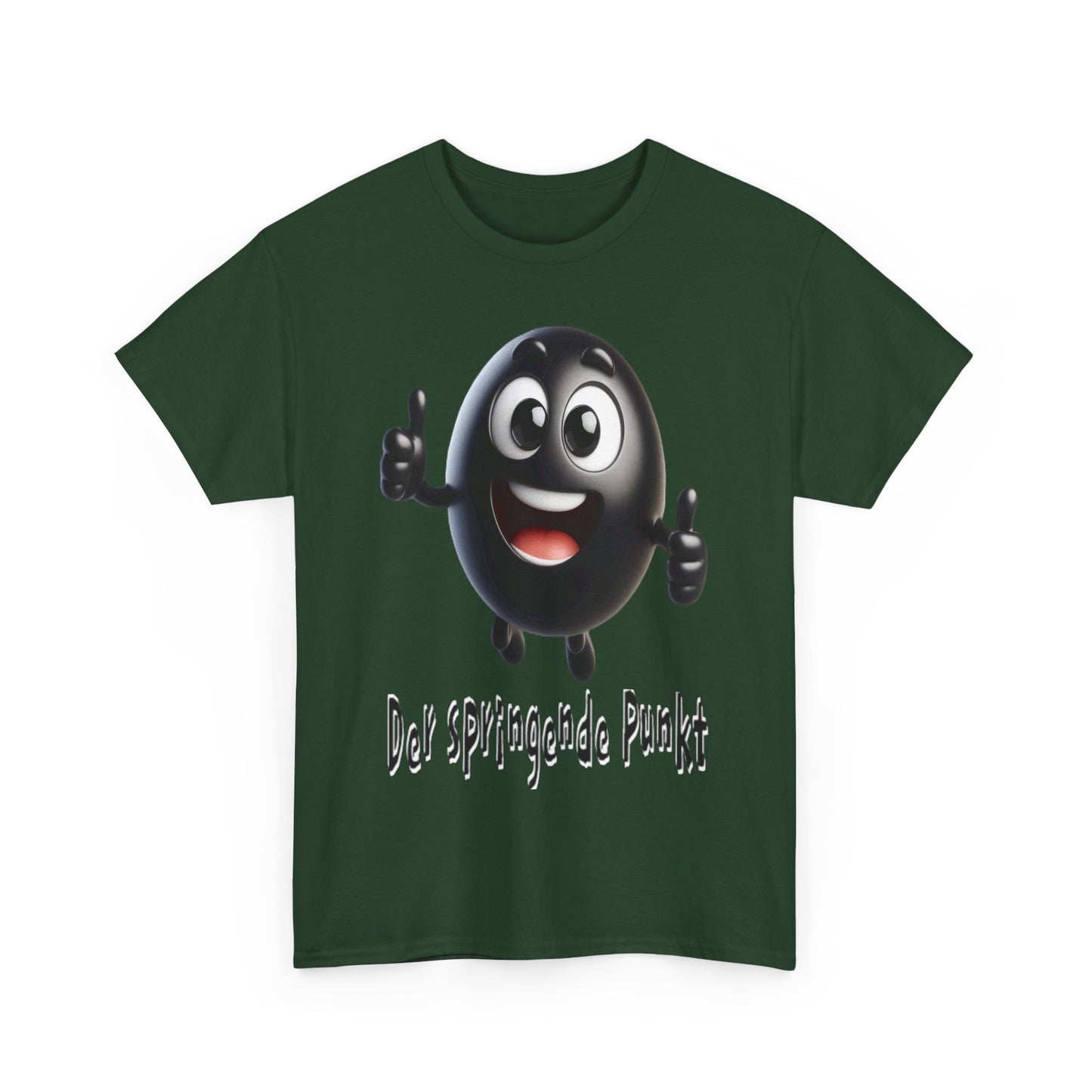 Springende Punkt (schwarz) - T-Shirt