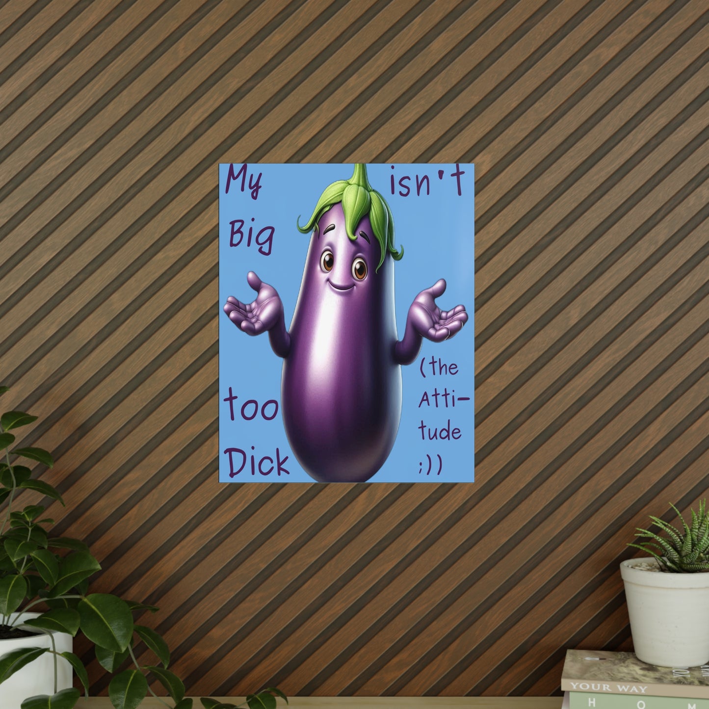 Big Dick without the attitude - Portrait Poster