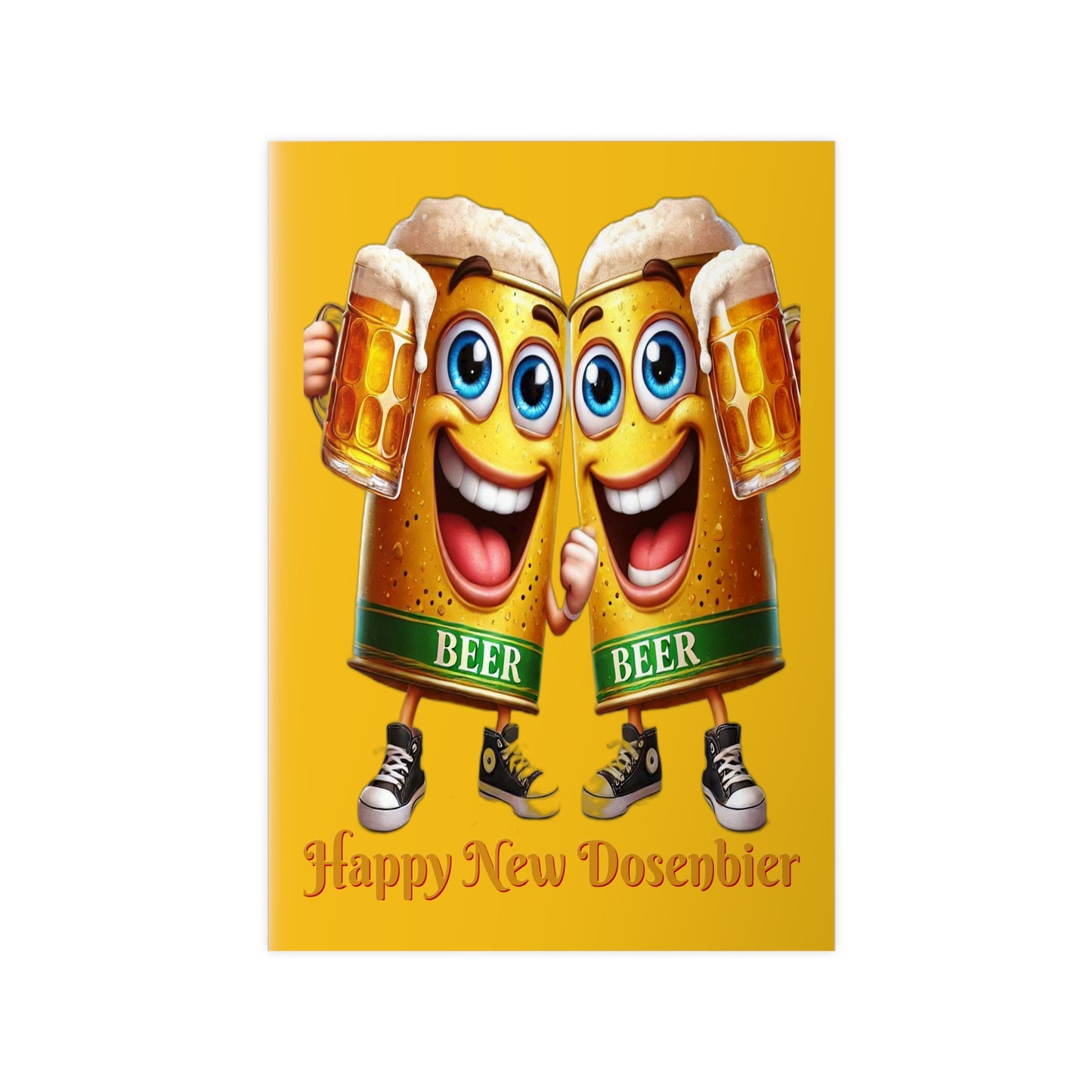 Happy New (Dosen-) Bier - Poster