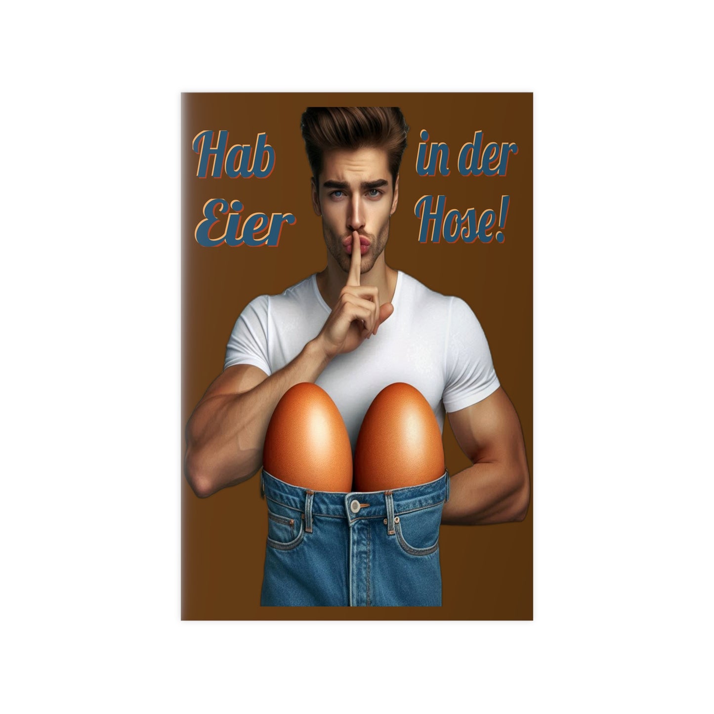 Eier Hose Mann - Poster