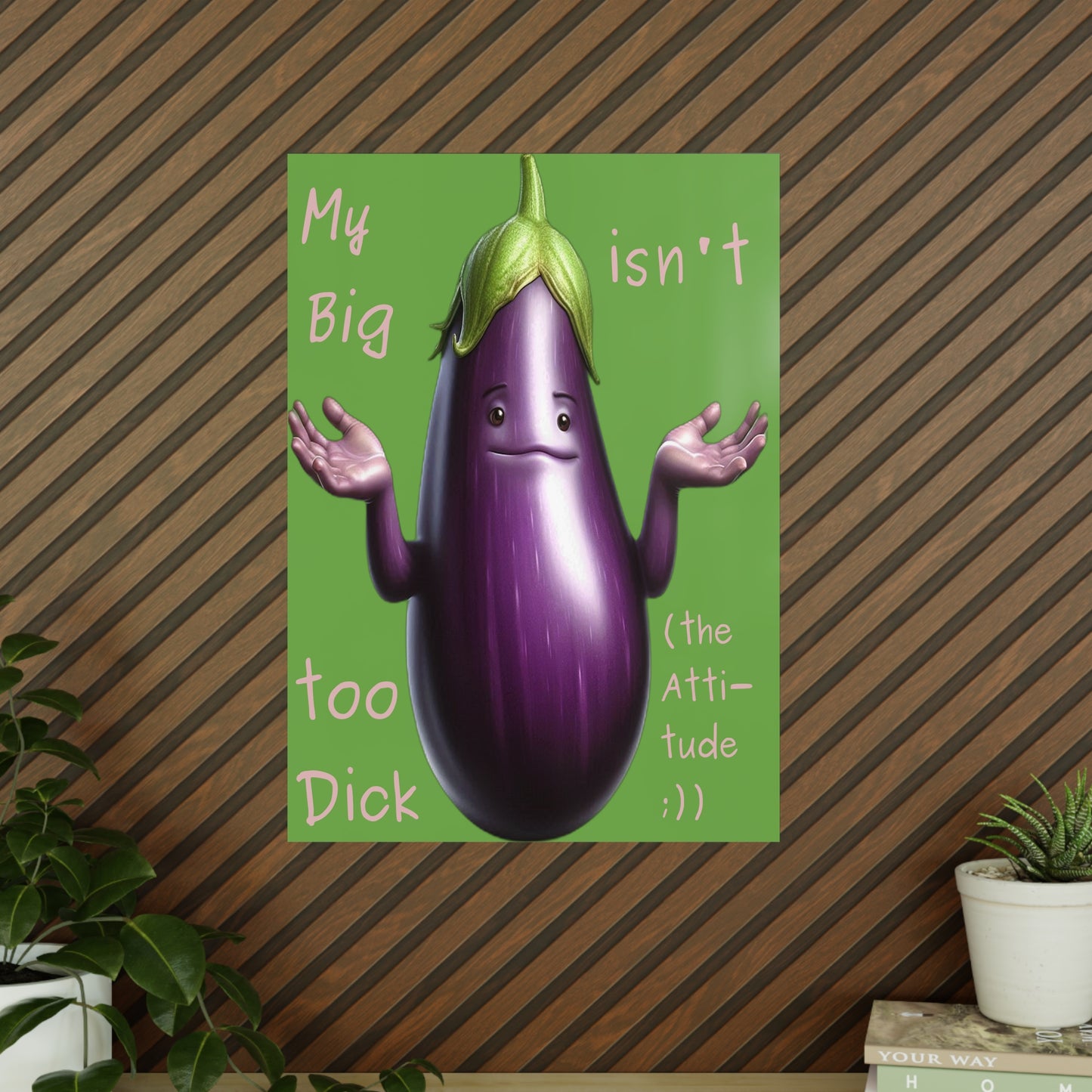 Big Dick without attitude - Portrait Poster