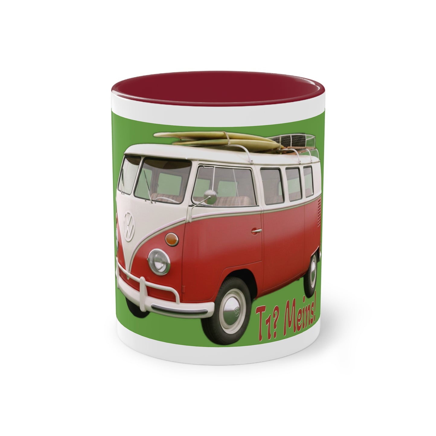 VW Bulli T1 rot - Tasse