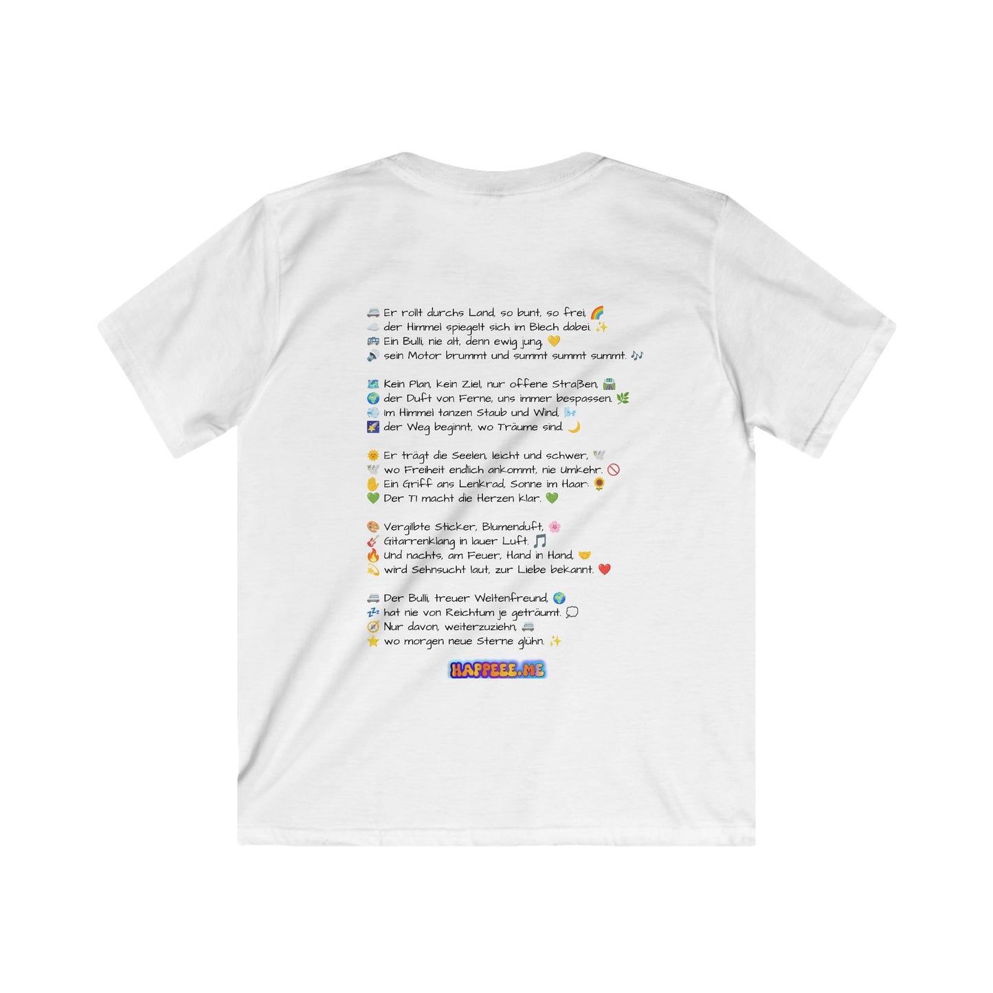 VW Bulli T1 rot - Kids T-Shirt