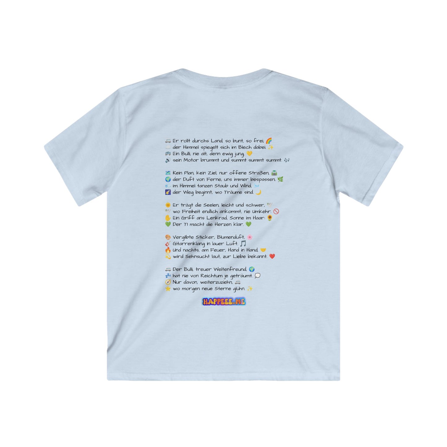 VW Bulli T1 rot - Kids T-Shirt