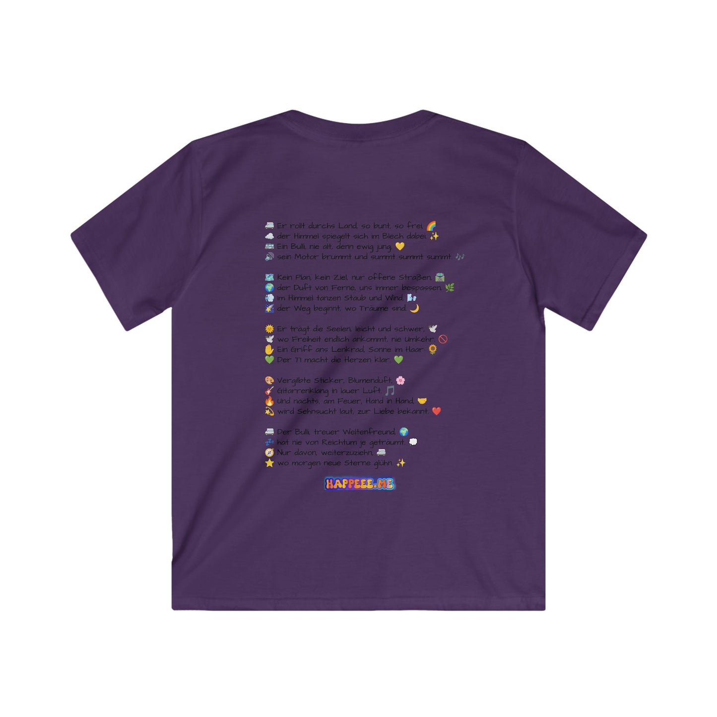 VW Bulli T1 rot - Kids T-Shirt