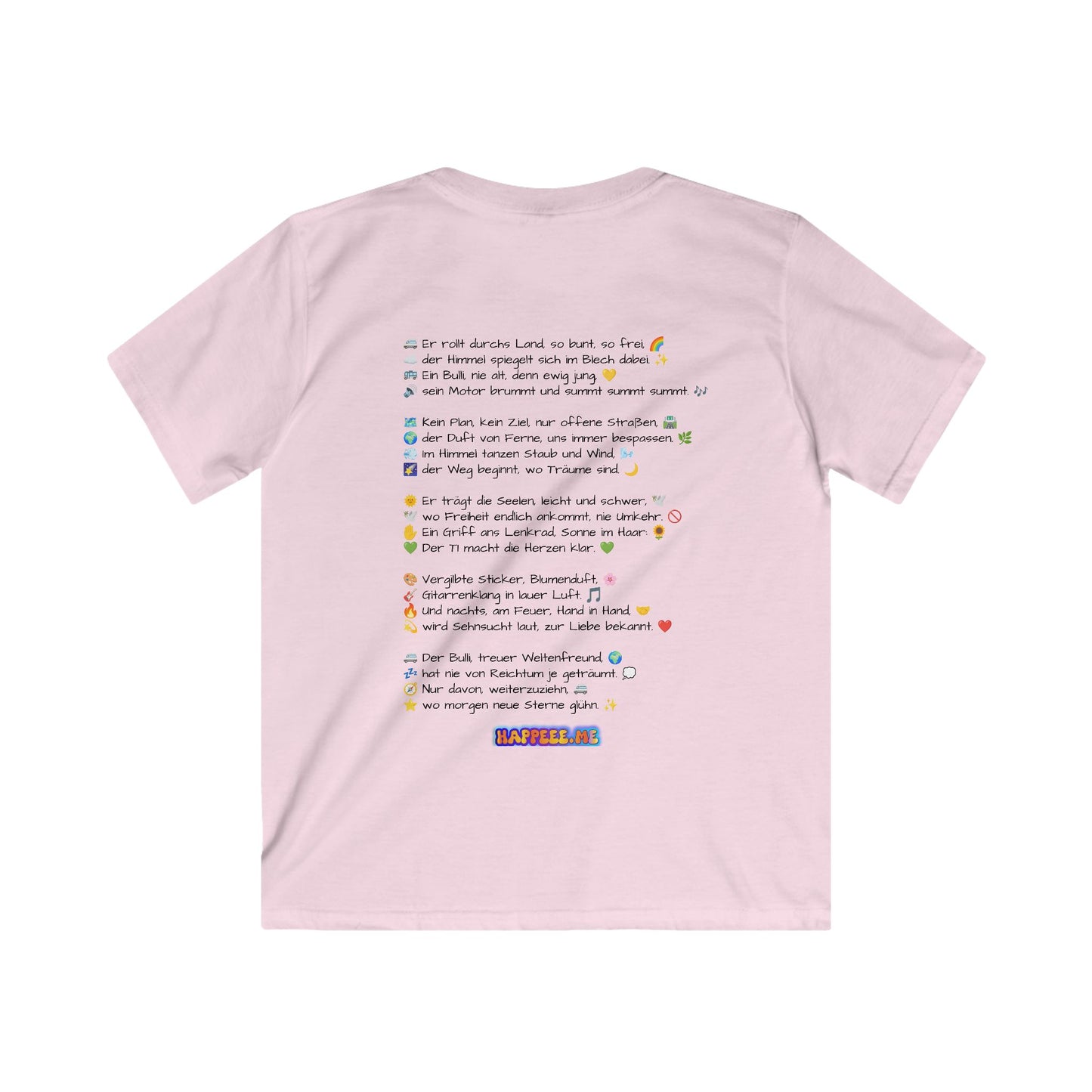 VW Bulli T1 rot - Kids T-Shirt