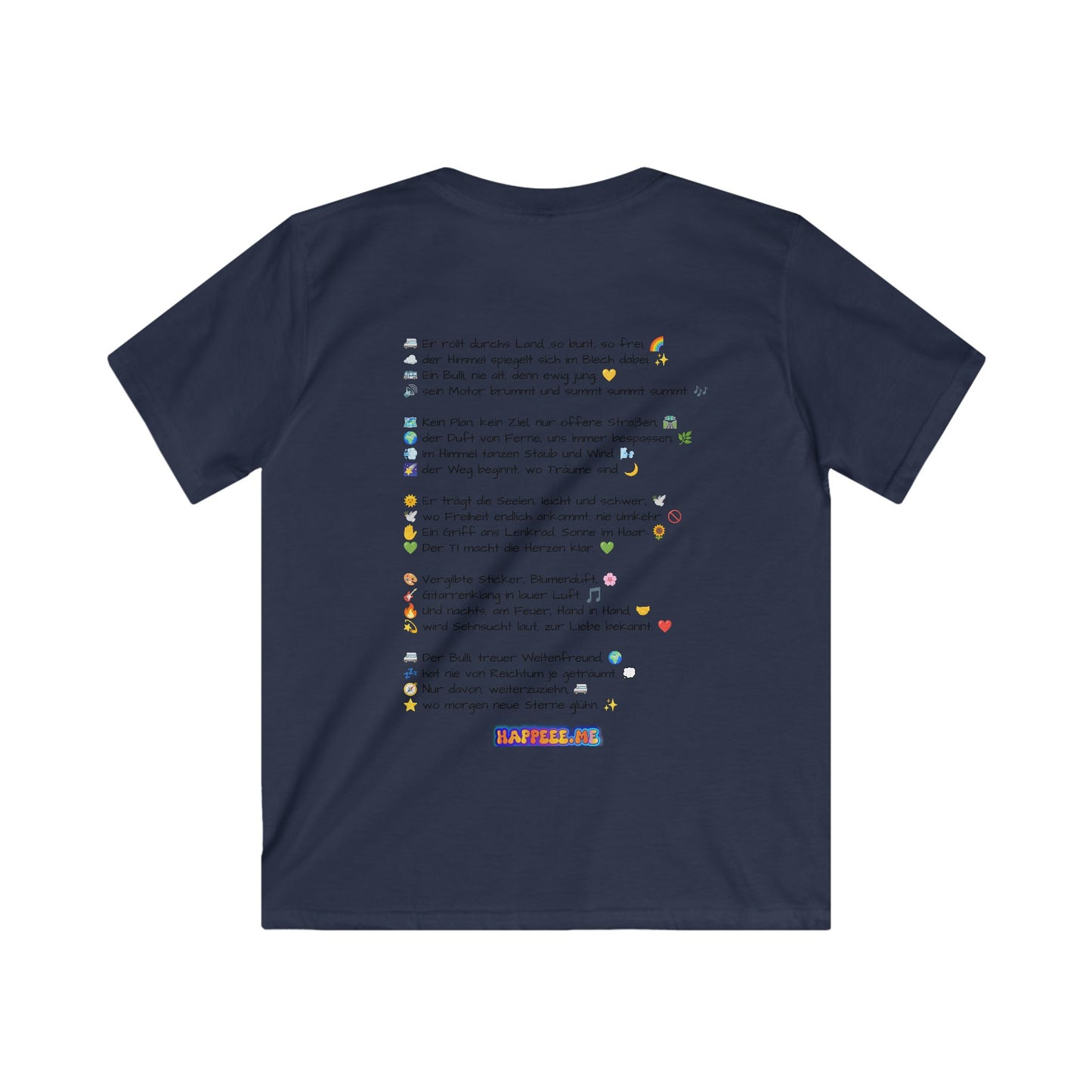 VW Bulli T1 rot - Kids T-Shirt