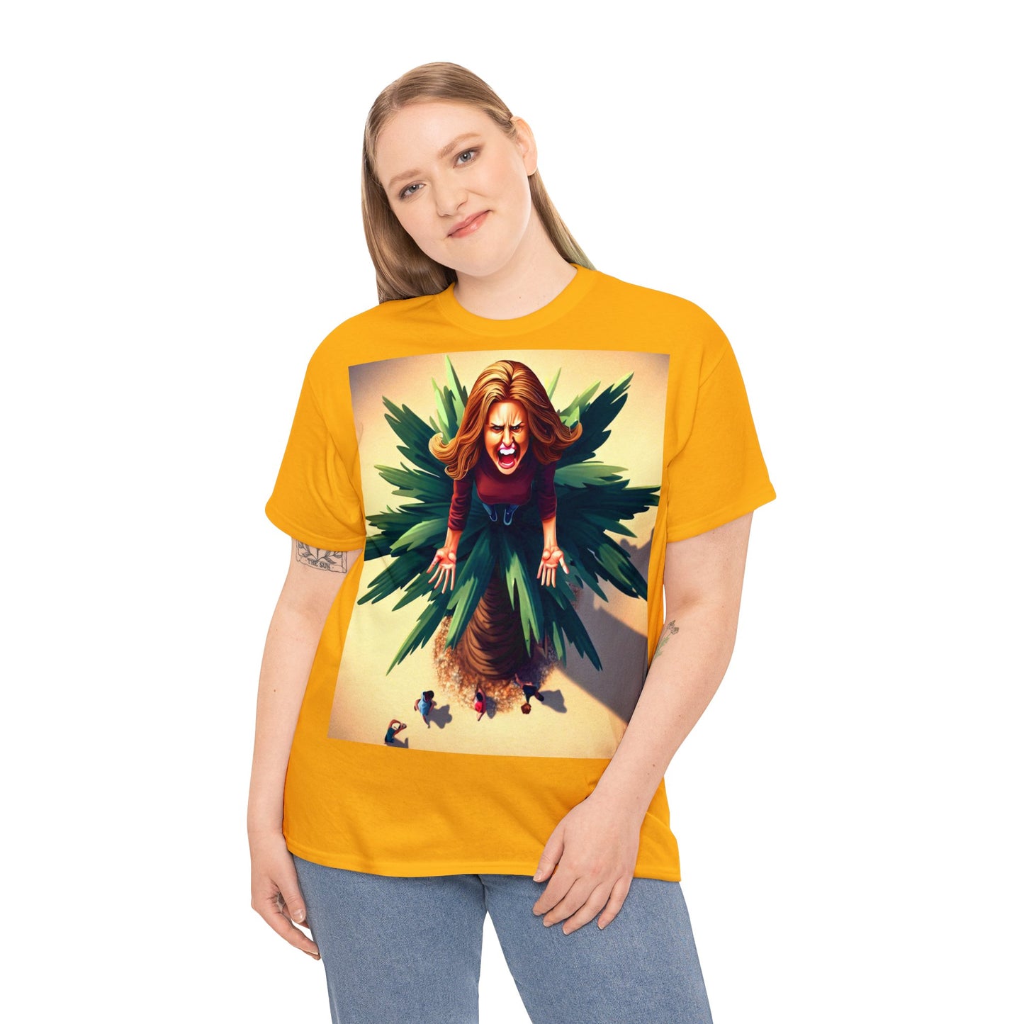 Auf Palme (Frau) - T-Shirt (Unisex)