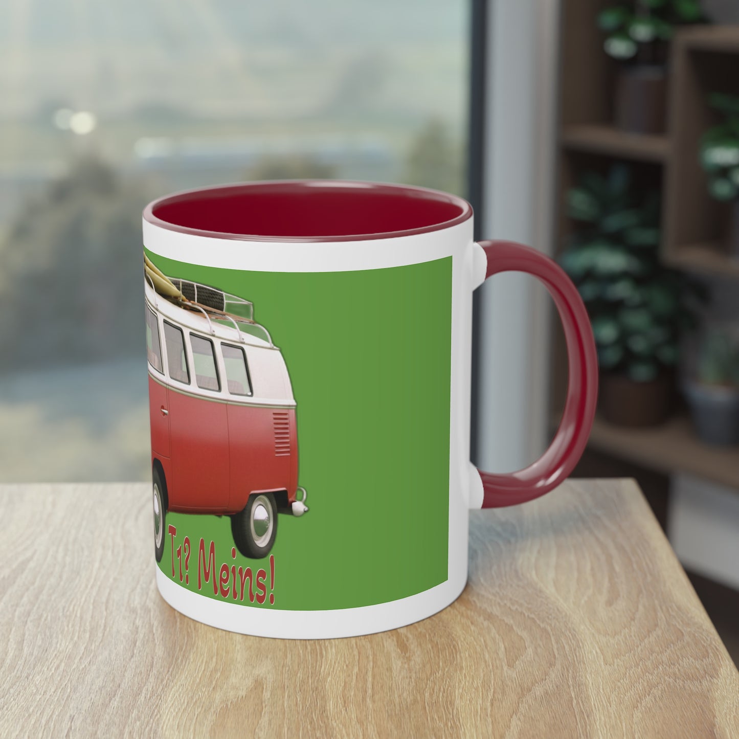 VW Bulli T1 rot - Tasse
