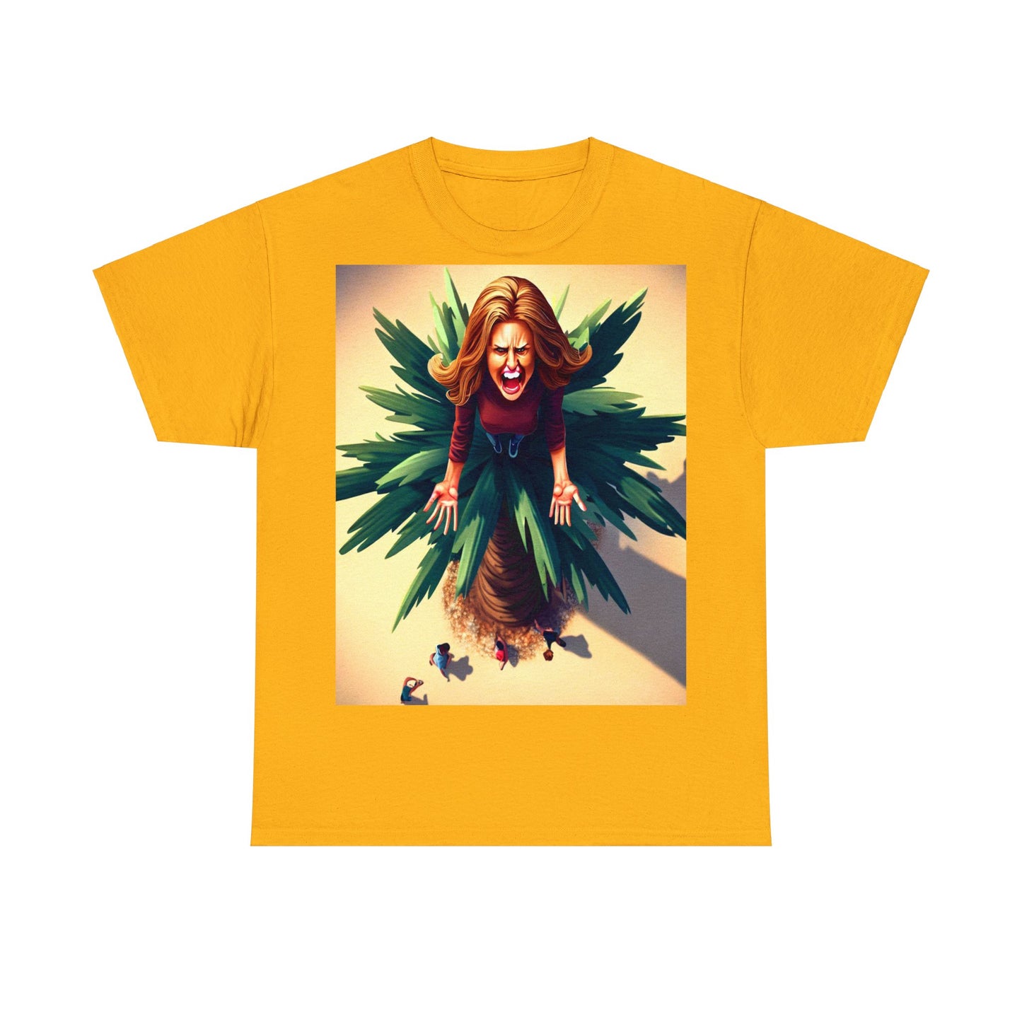 Auf Palme (Frau) - T-Shirt (Unisex)