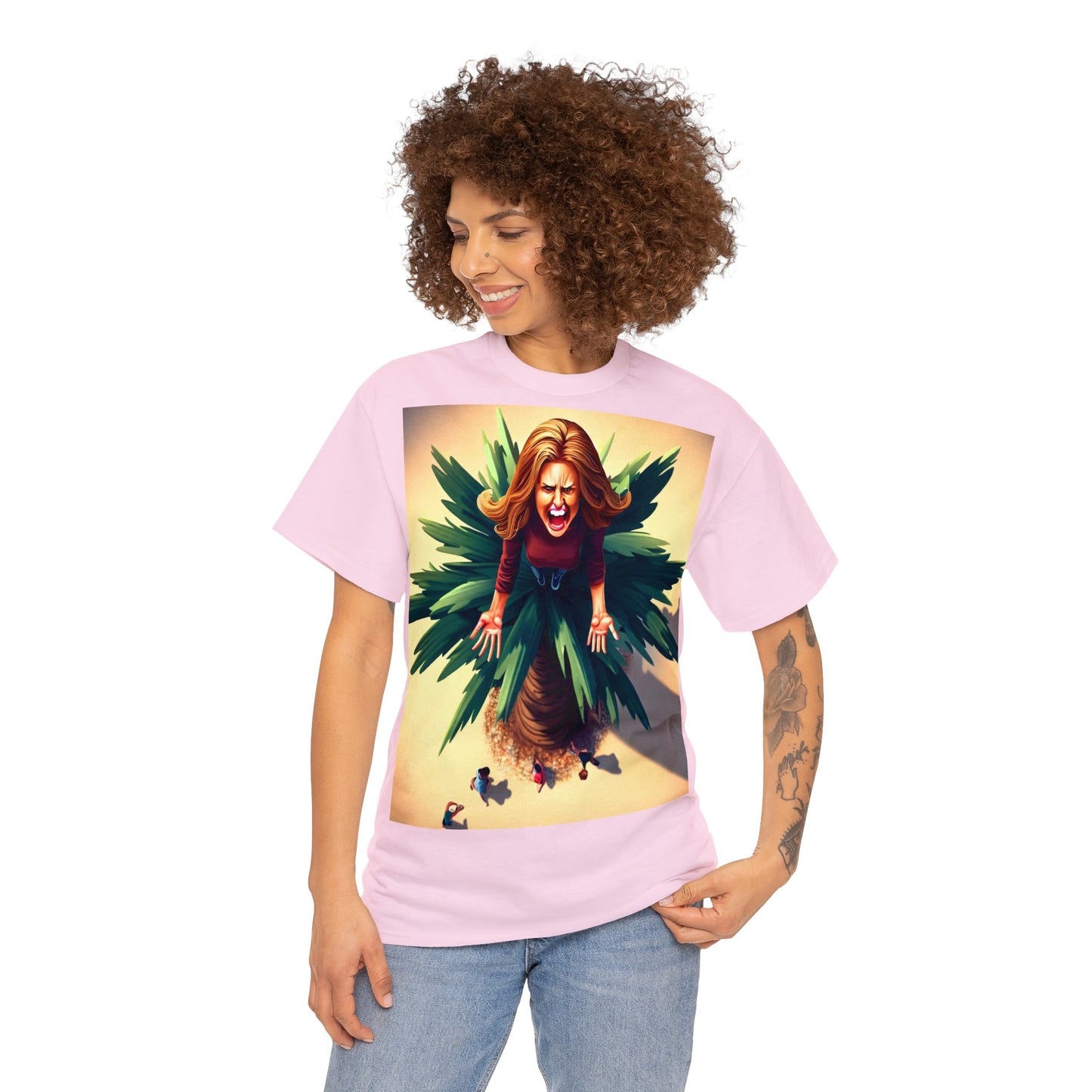 Auf Palme (Frau) - T-Shirt (Unisex)