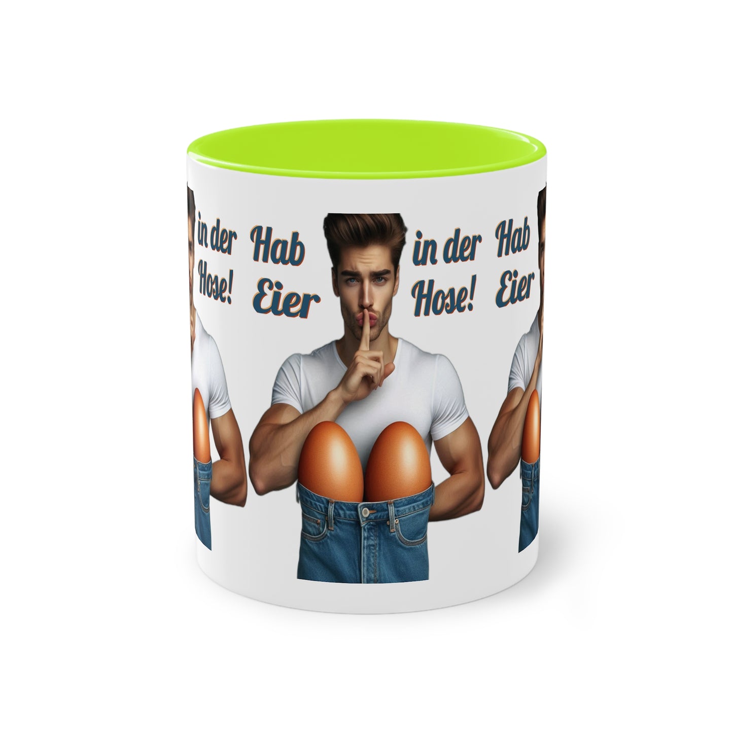 Eier Hose Mann - Tasse