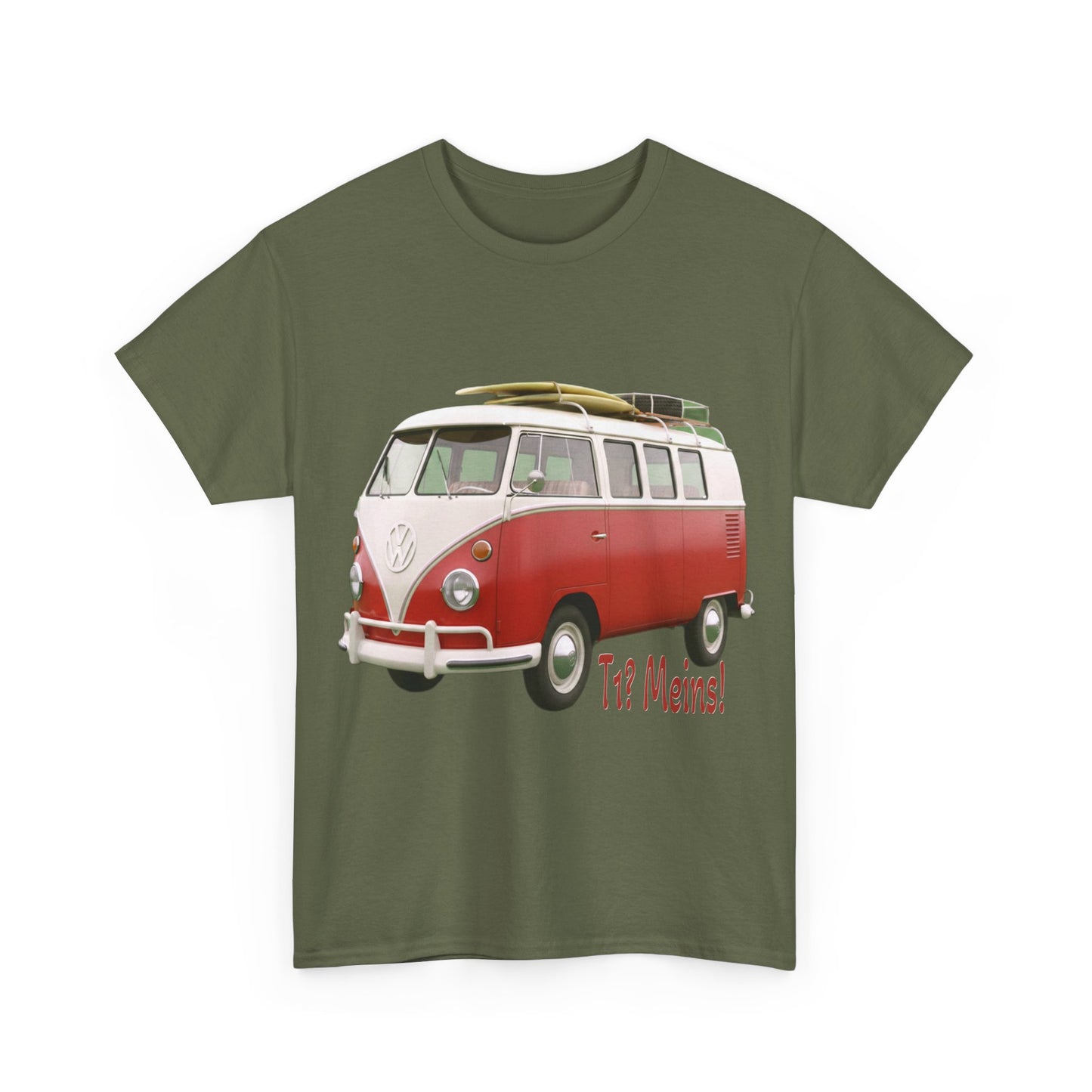 VW Bulli T1 rot - T-Shirt