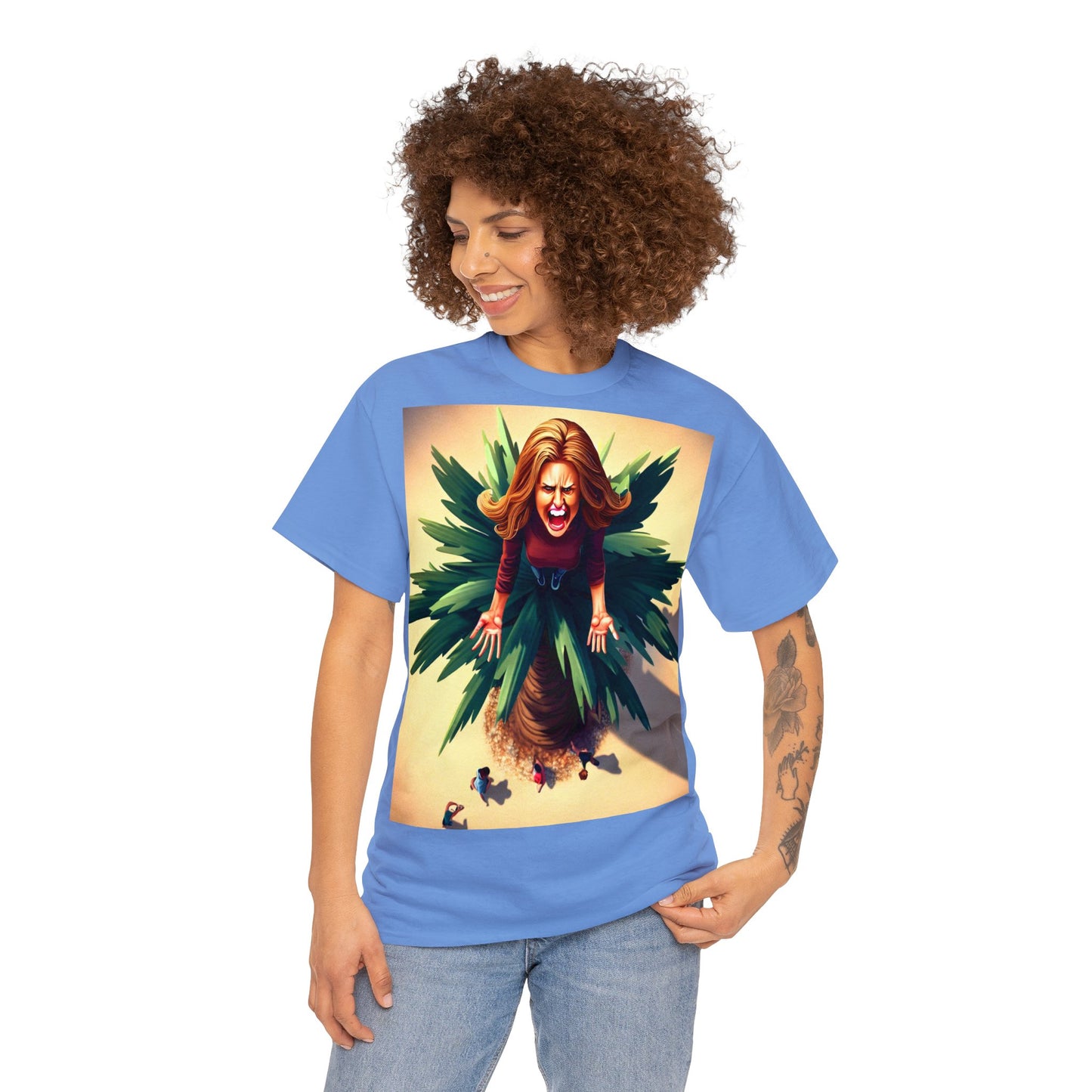 Auf Palme (Frau) - T-Shirt (Unisex)