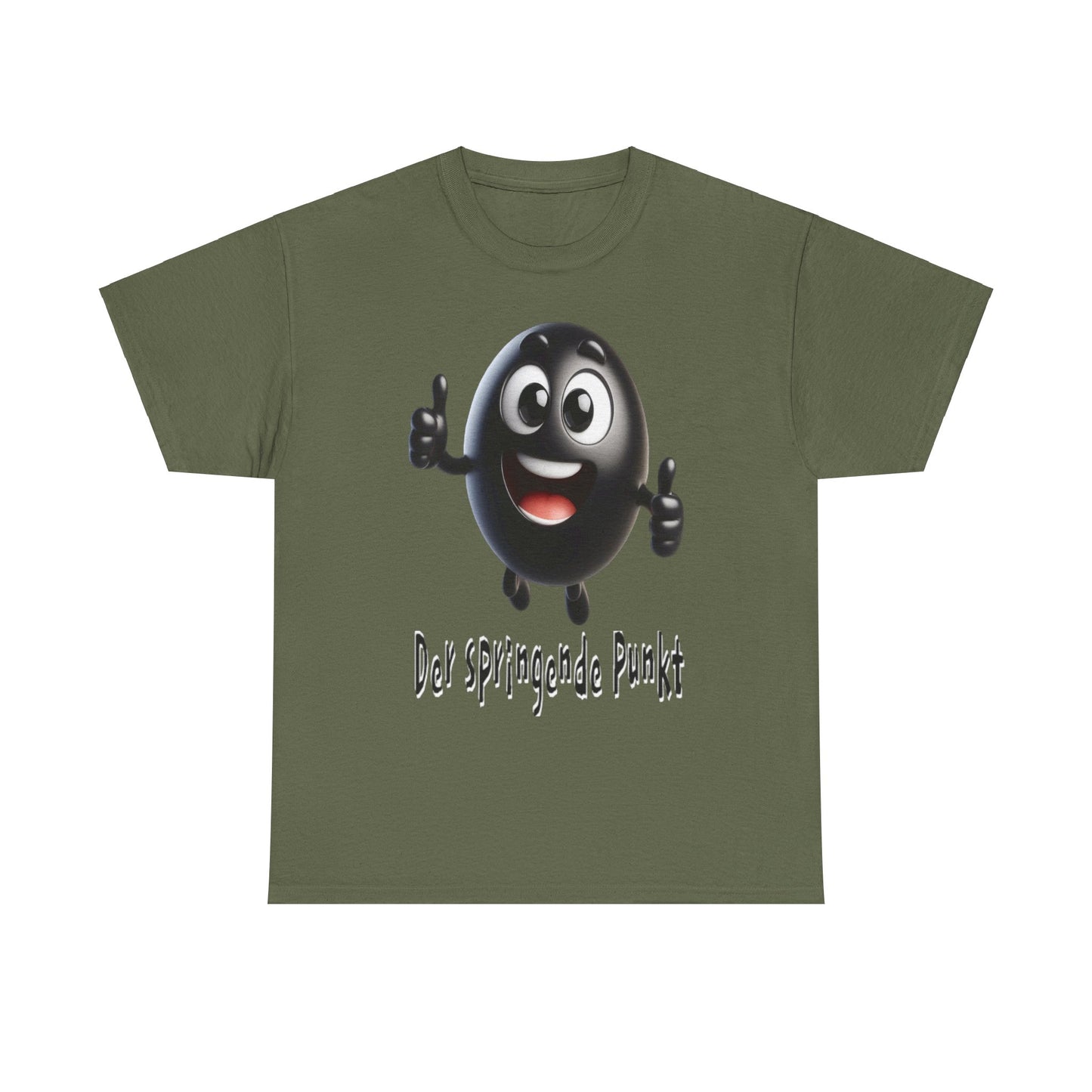 Springende Punkt (schwarz) - T-Shirt