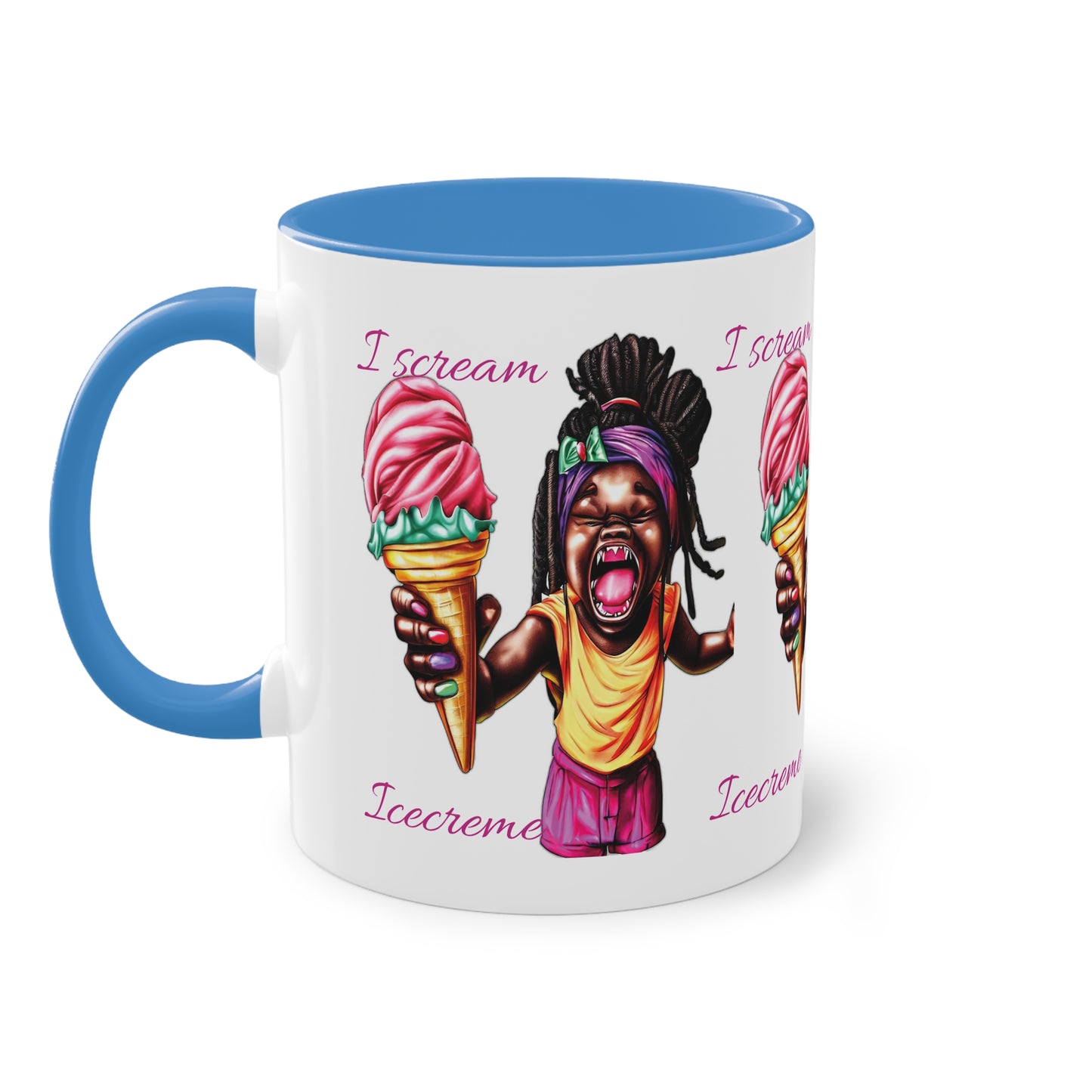 I scream Icecreme - Keramiktasse