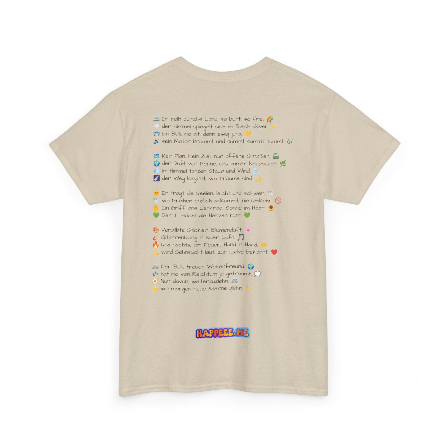 VW Bulli T1 rot - T-Shirt