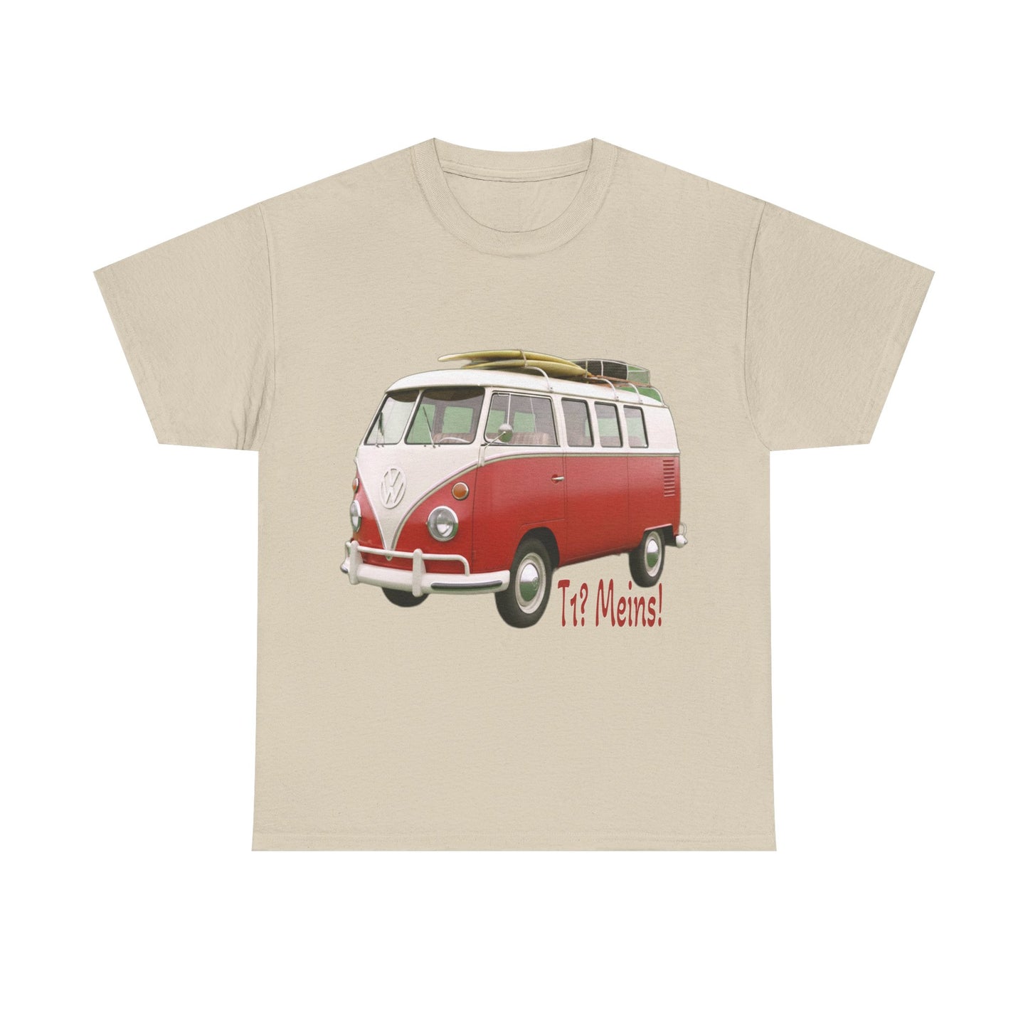 VW Bulli T1 rot - T-Shirt