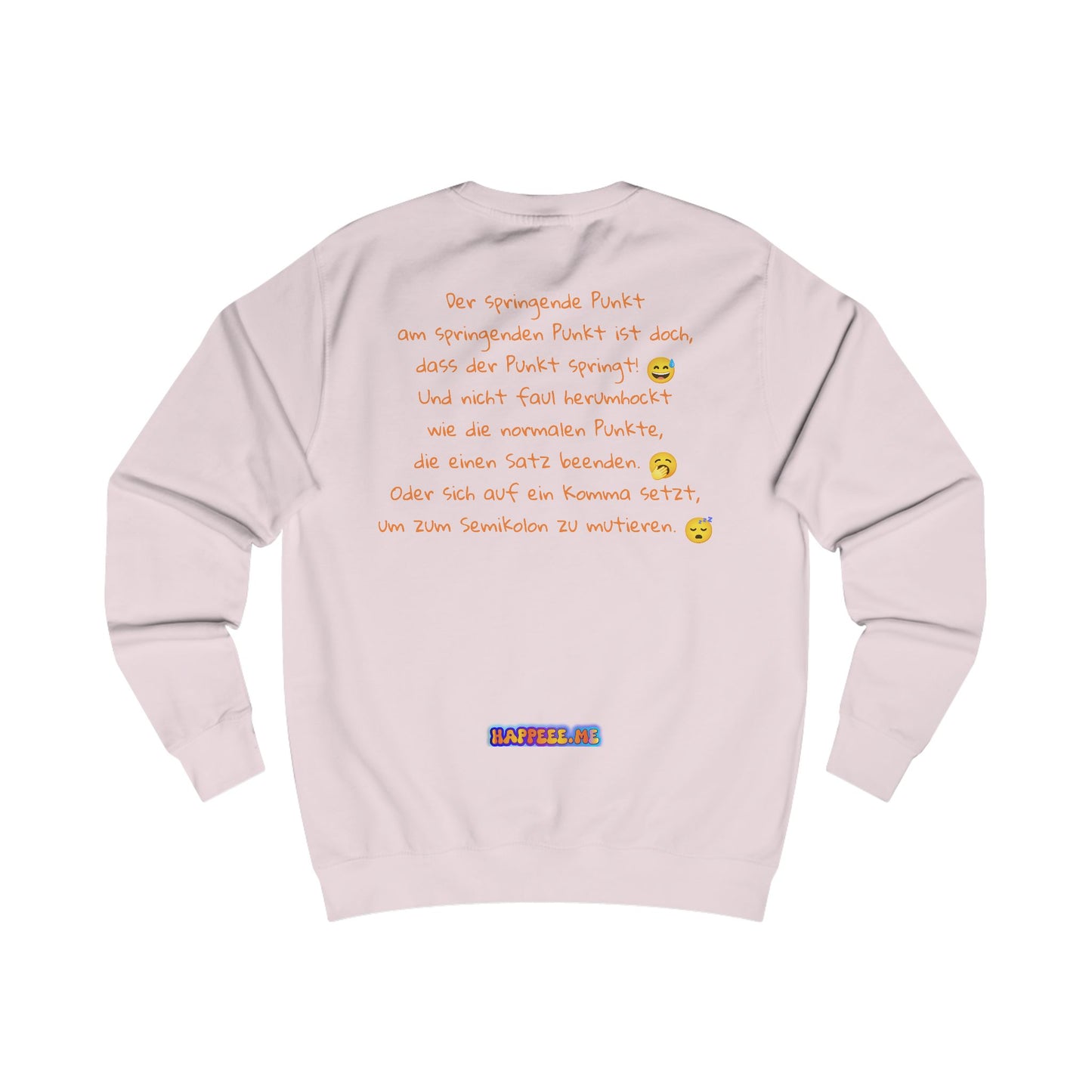 Springende Punkt (orange) - Pullover