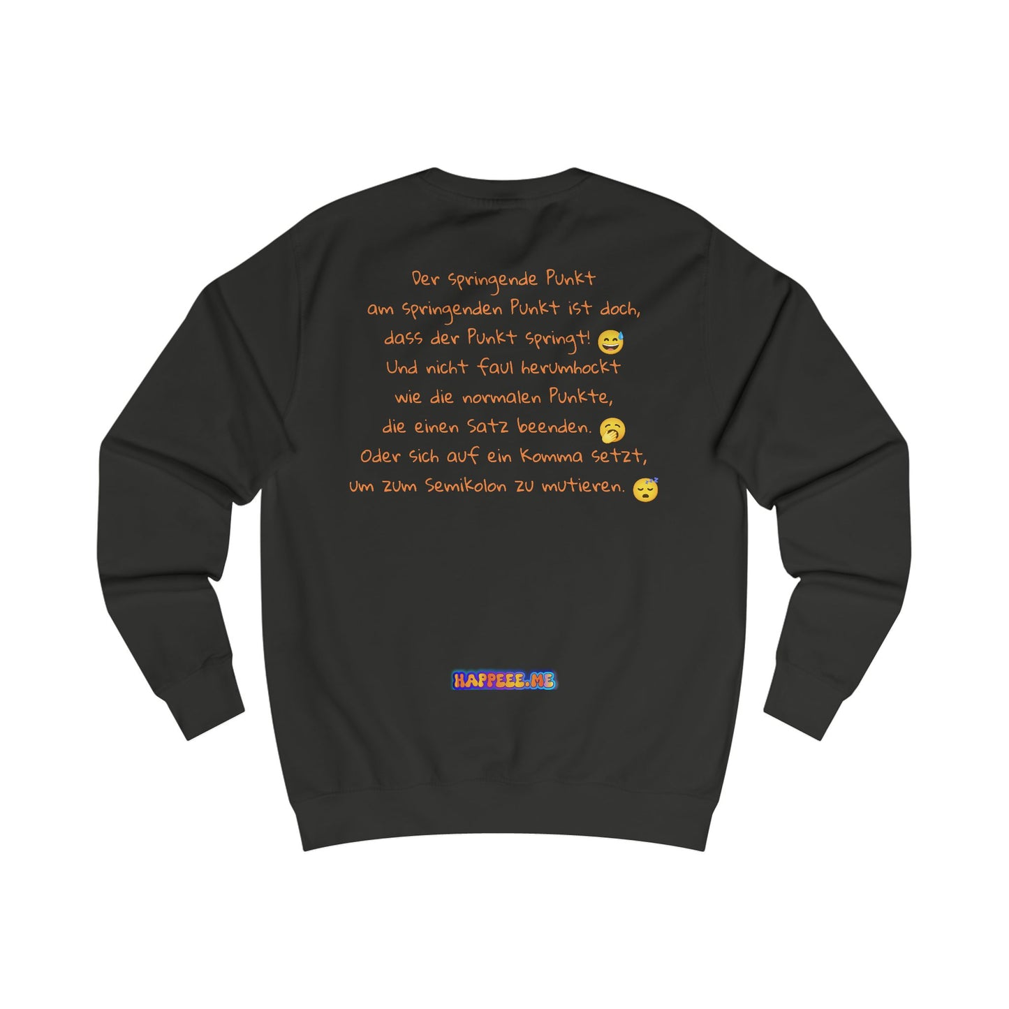 Springende Punkt (orange) - Pullover