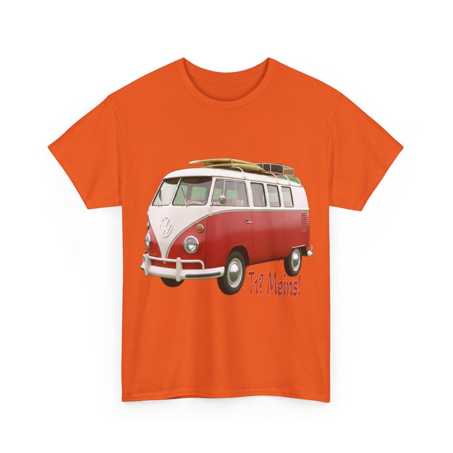 VW Bulli T1 rot - T-Shirt