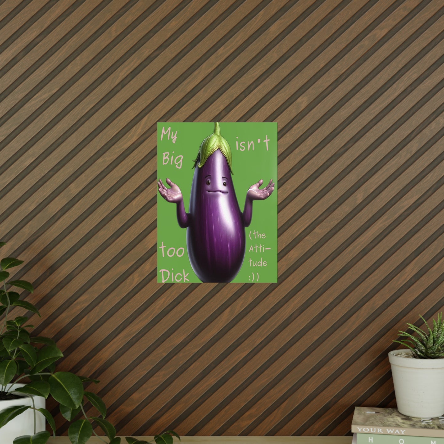 Big Dick without attitude - Portrait Poster