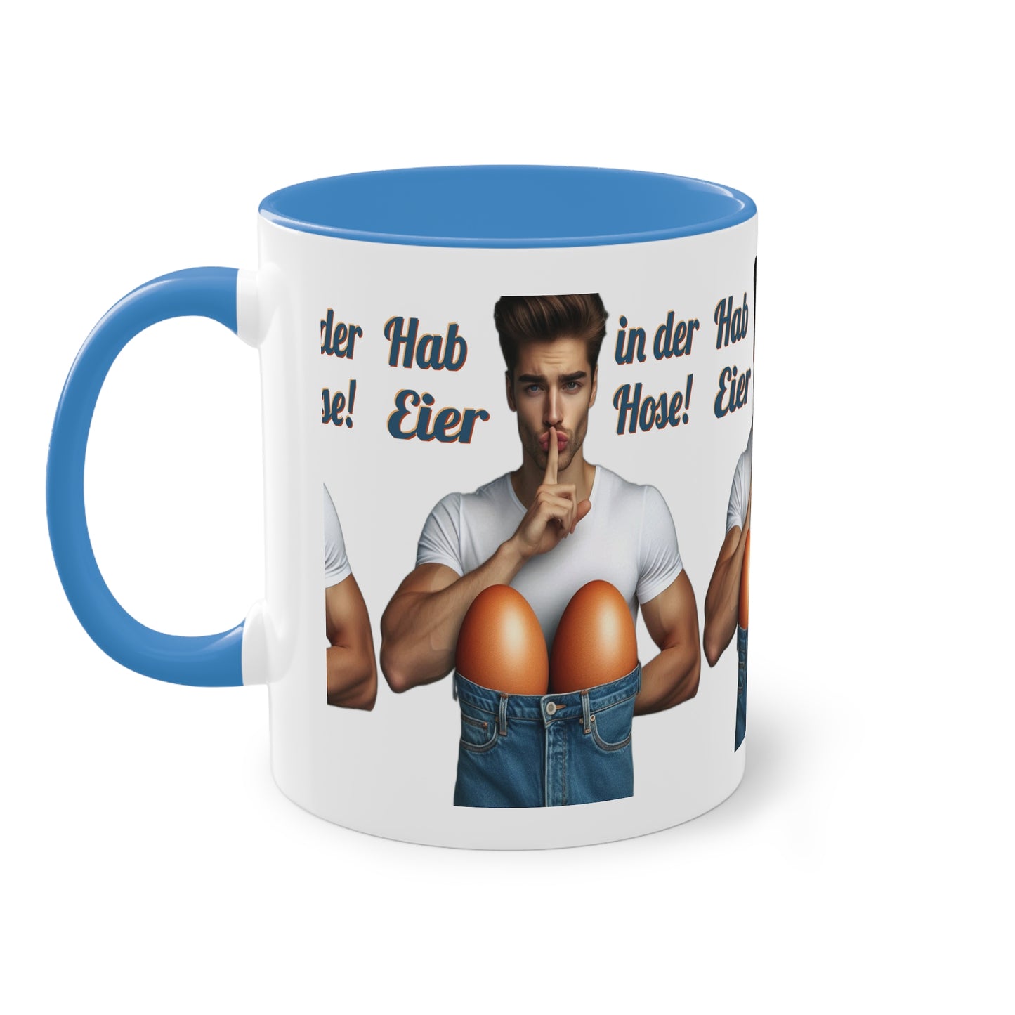 Eier Hose Mann - Tasse
