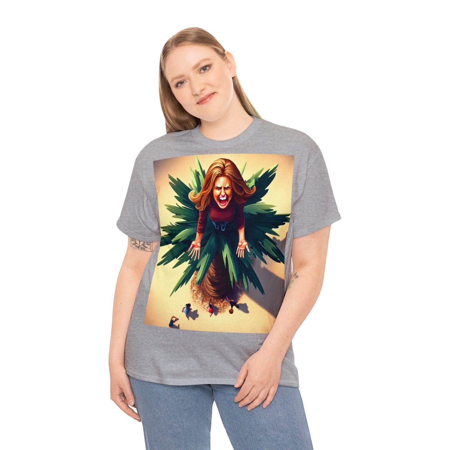 Auf Palme (Frau) - T-Shirt (Unisex)