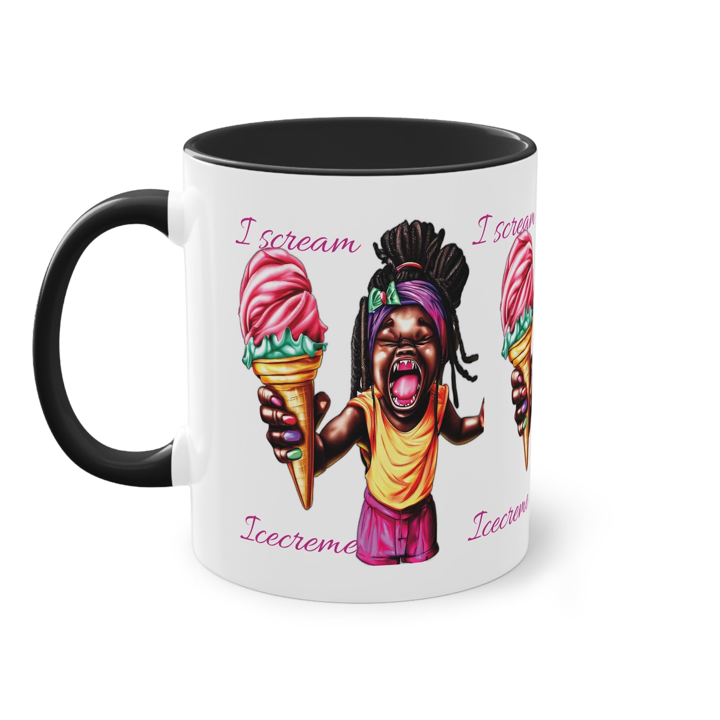 I scream Icecreme - Keramiktasse