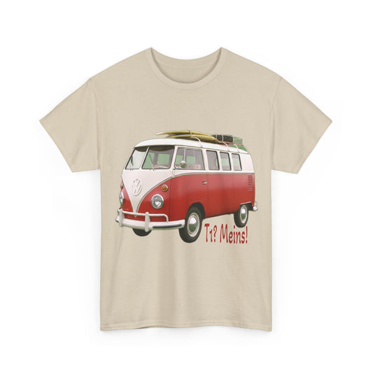 VW Bulli T1 rot - T-Shirt