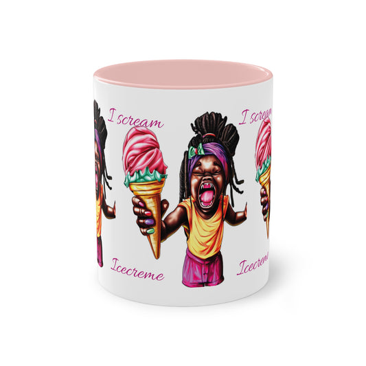 I scream Icecreme - Keramiktasse