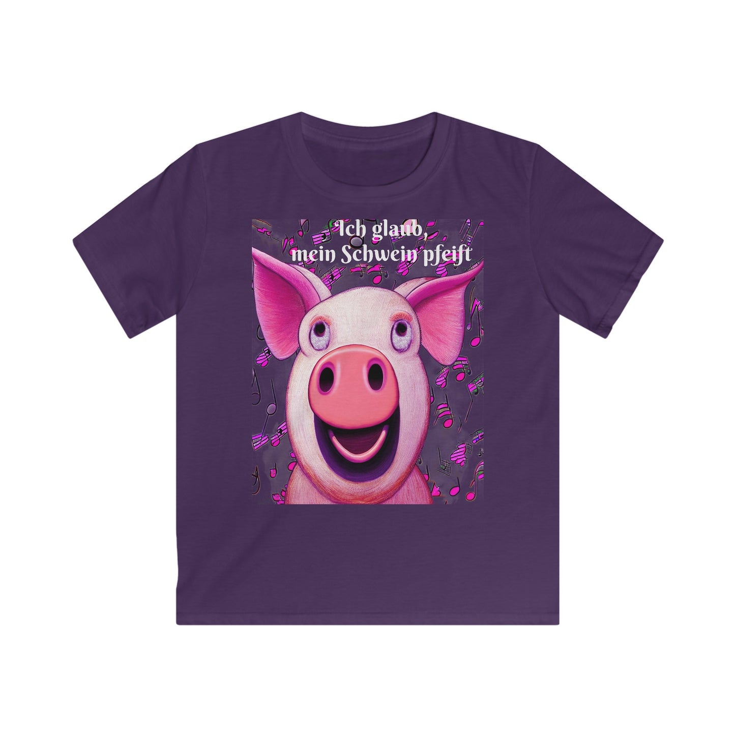 Schwein pfeift - Kids T-Shirt