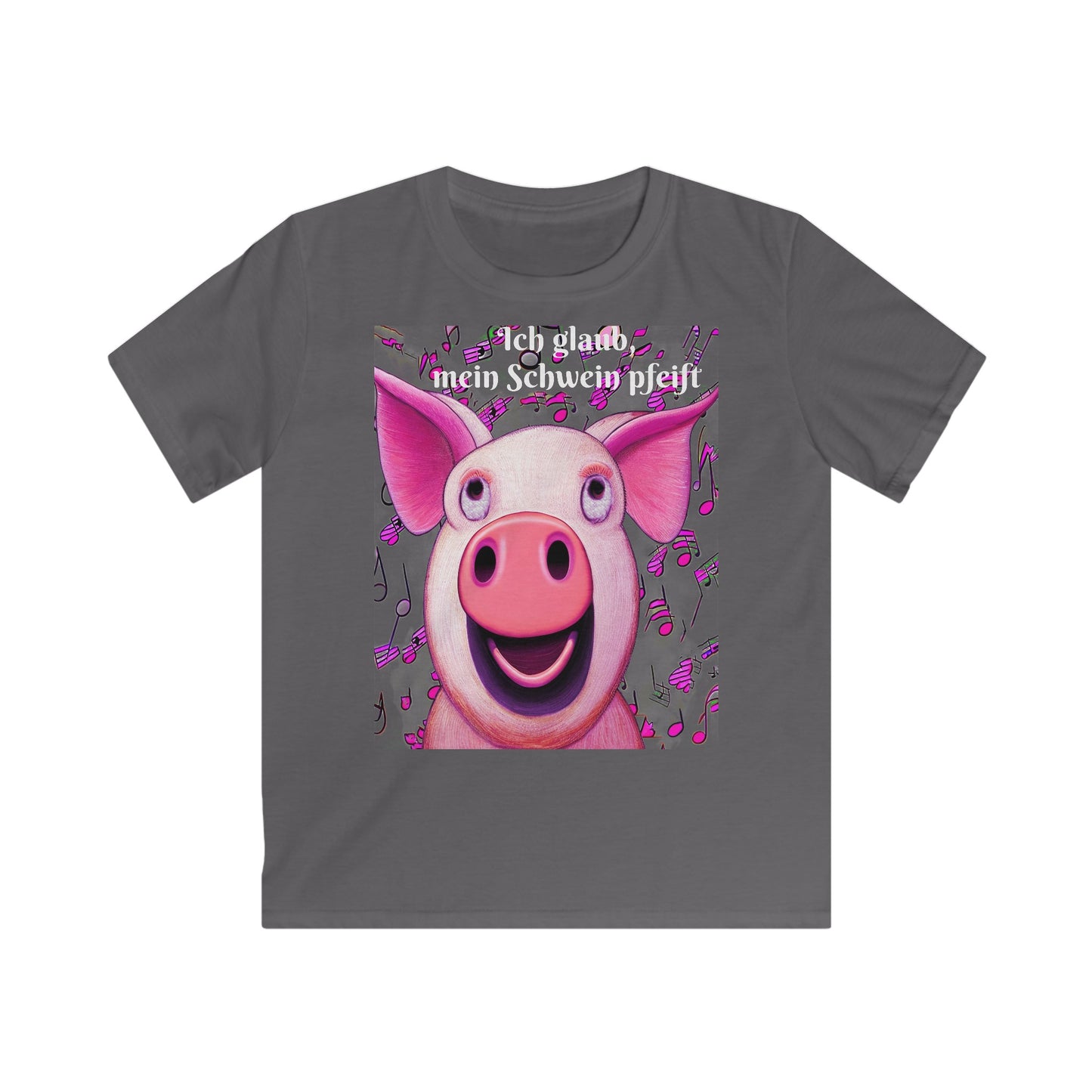 Schwein pfeift - Kids T-Shirt