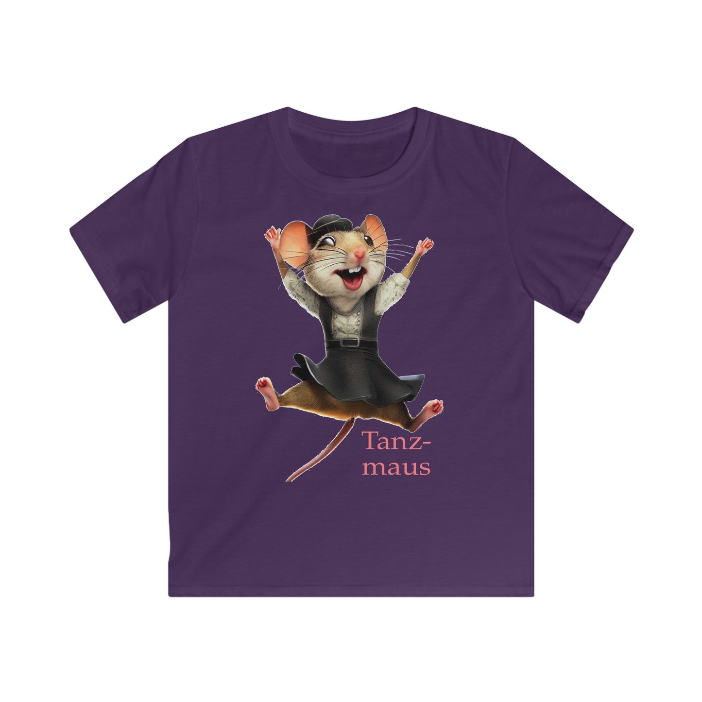 Tanzmaus Frau (2) - Kids T-Shirt