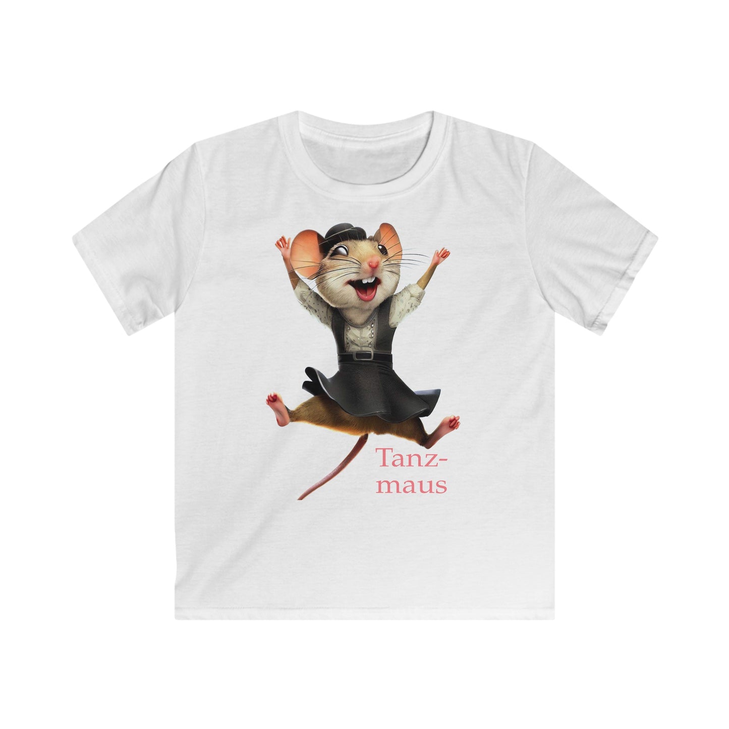 Tanzmaus Frau (2) - Kids T-Shirt