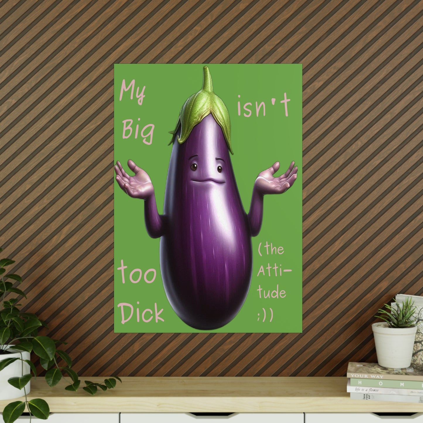 Big Dick without attitude - Portrait Poster