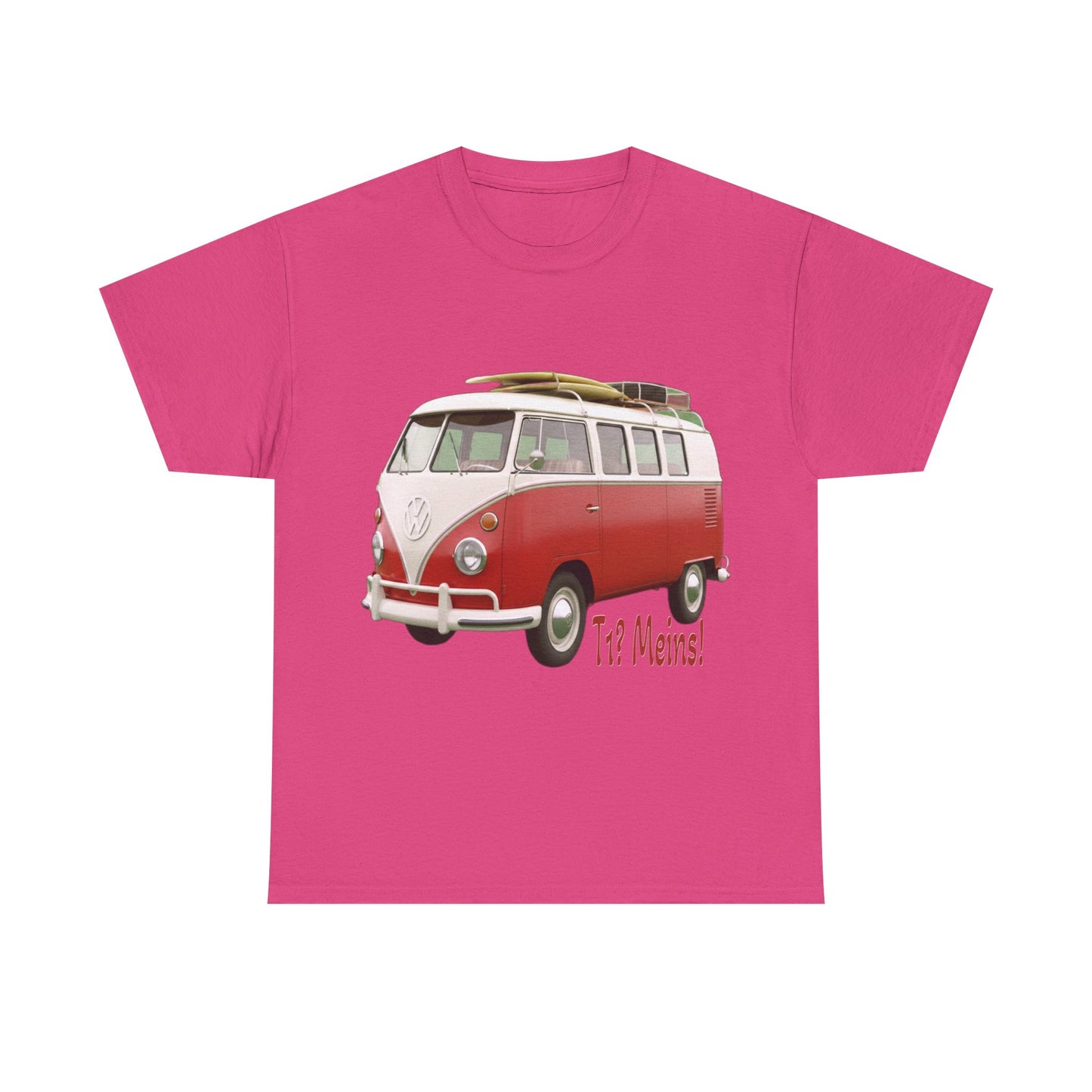 VW Bulli T1 rot - T-Shirt