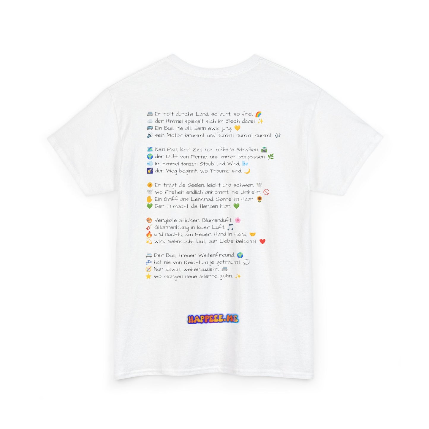 VW Bulli T1 rot - T-Shirt