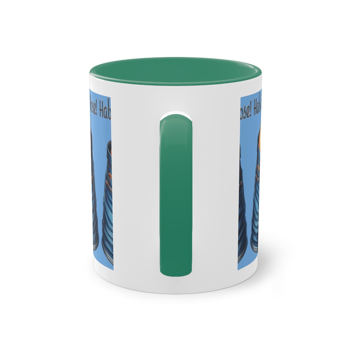 Eier in Hose - Tasse