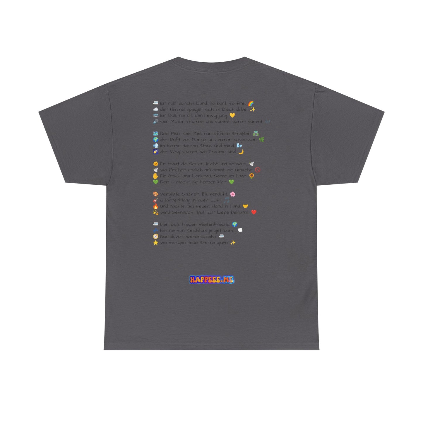 VW Bulli T1 rot - T-Shirt